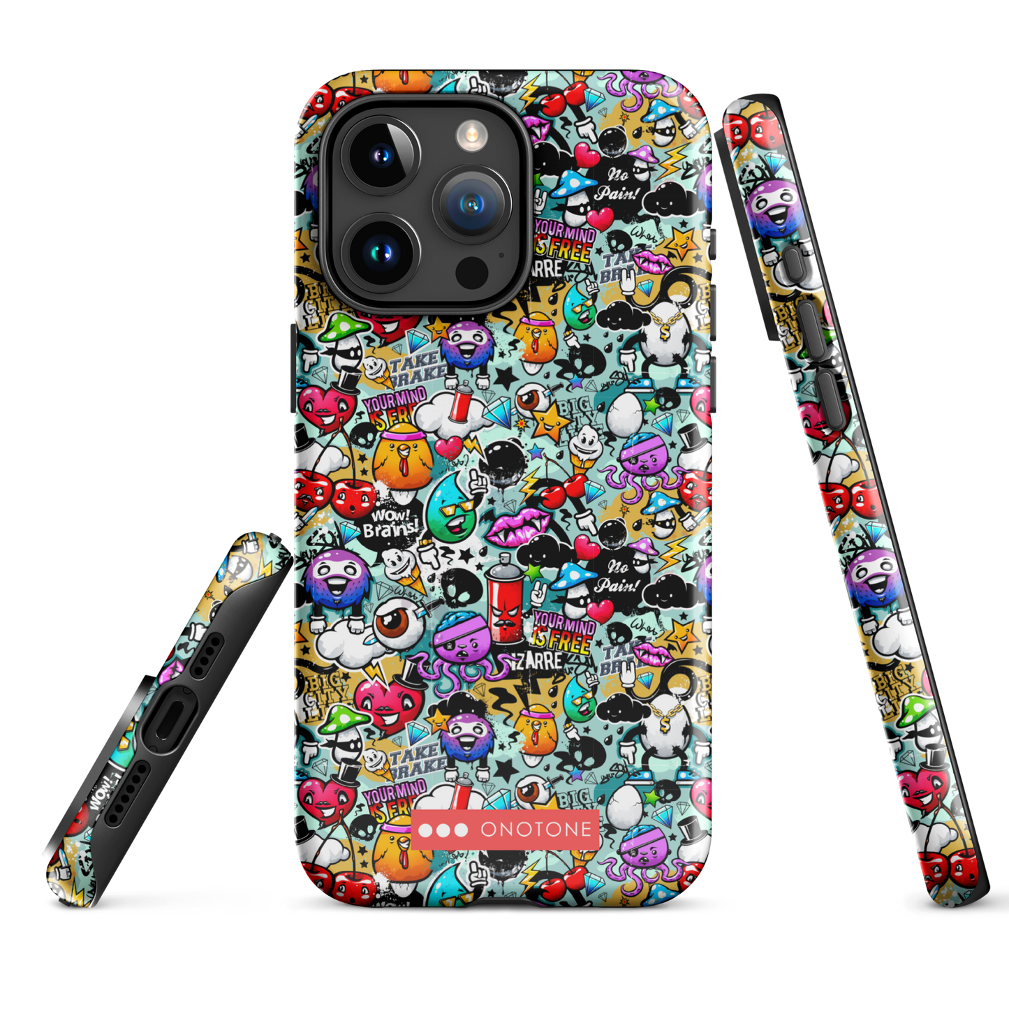 Dual Layer iPhone® Case with Street Art