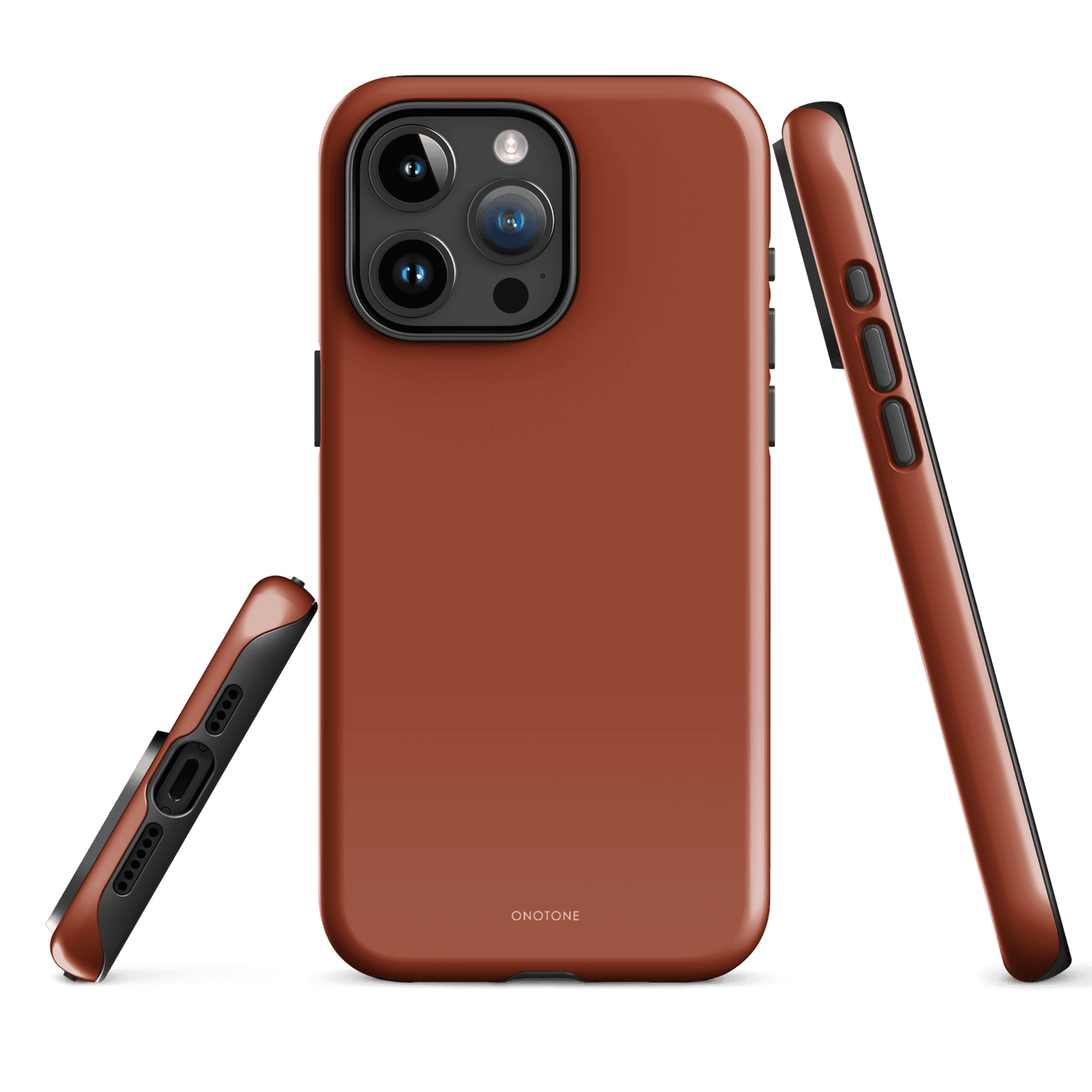 Solid Color brown iPhone® Case - Pantone® 174