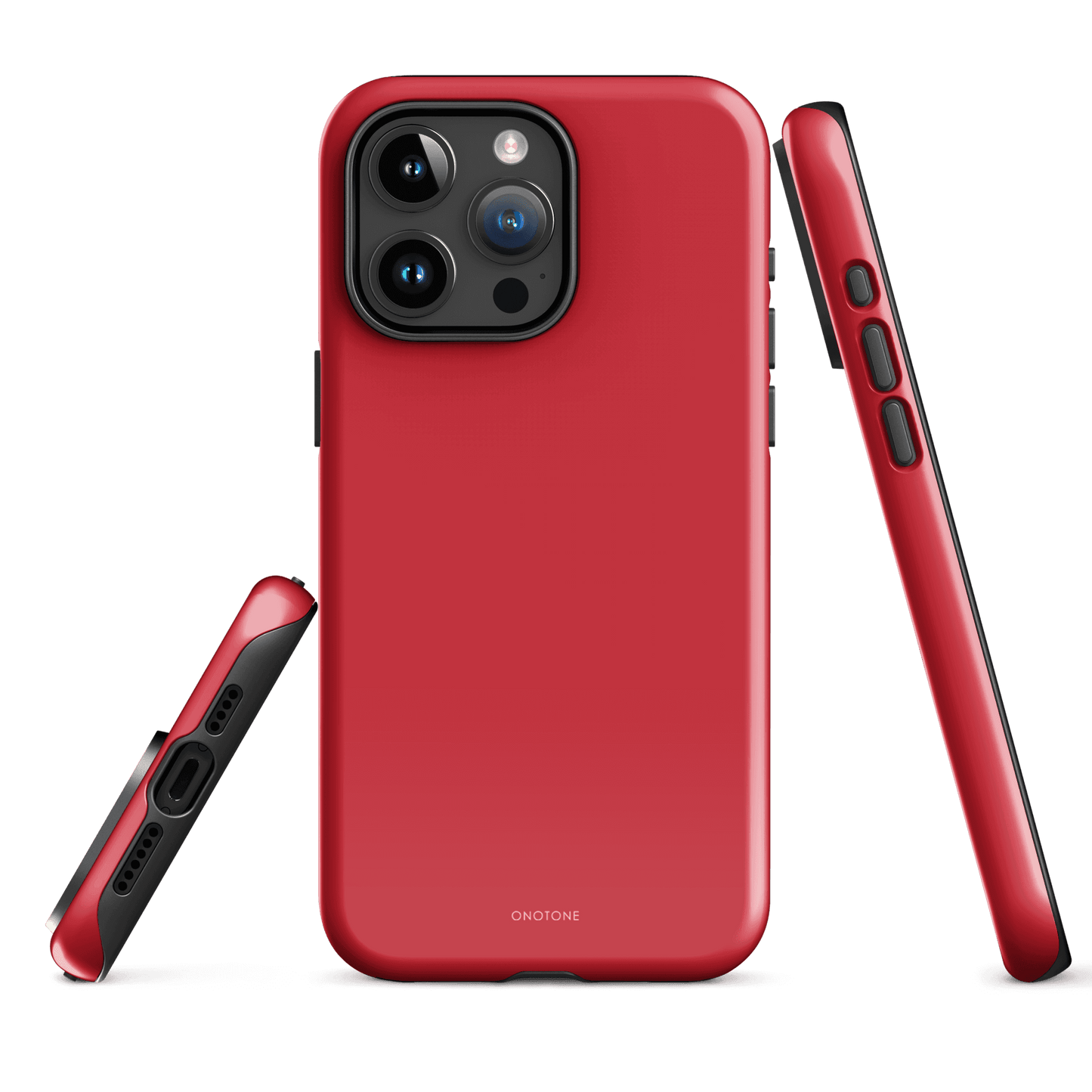 Solid Color red iPhone® Case - Pantone® 186
