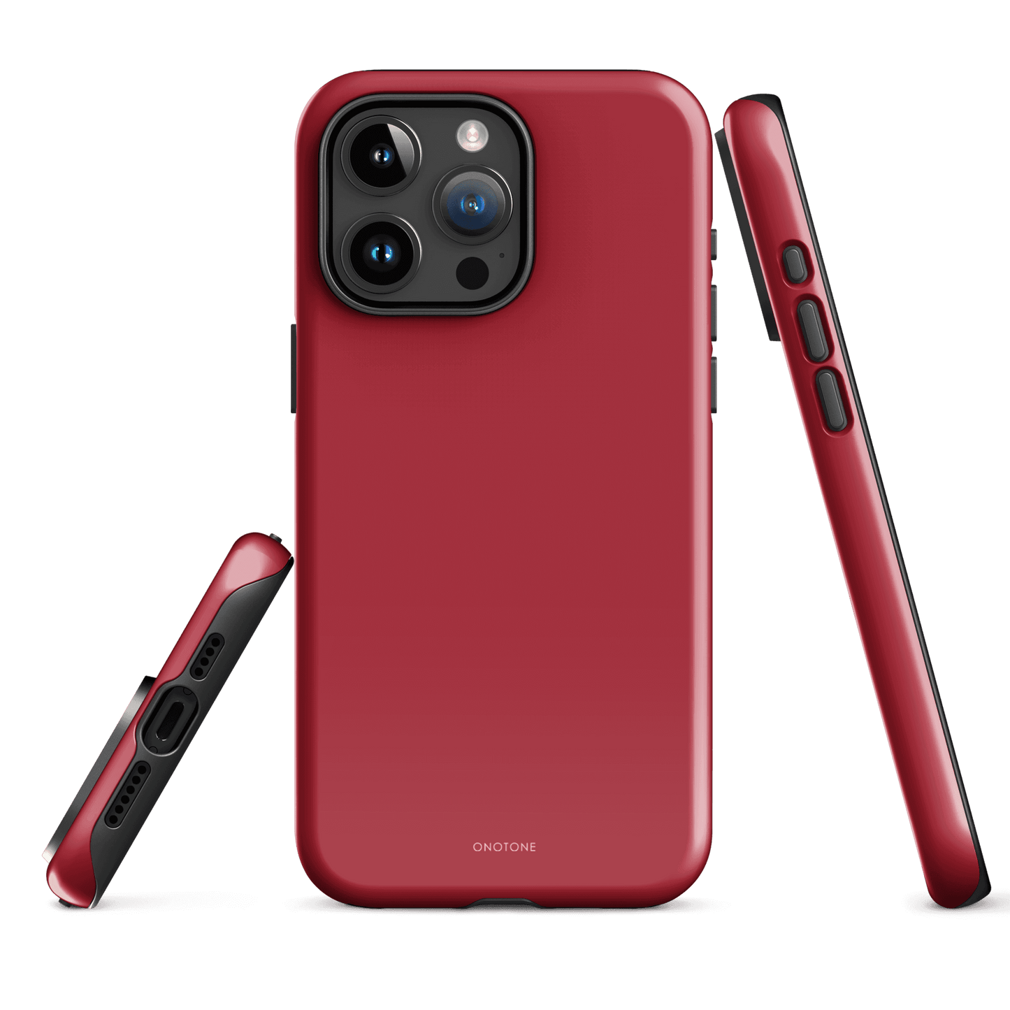 Solid Color red iPhone® Case - Pantone® 187