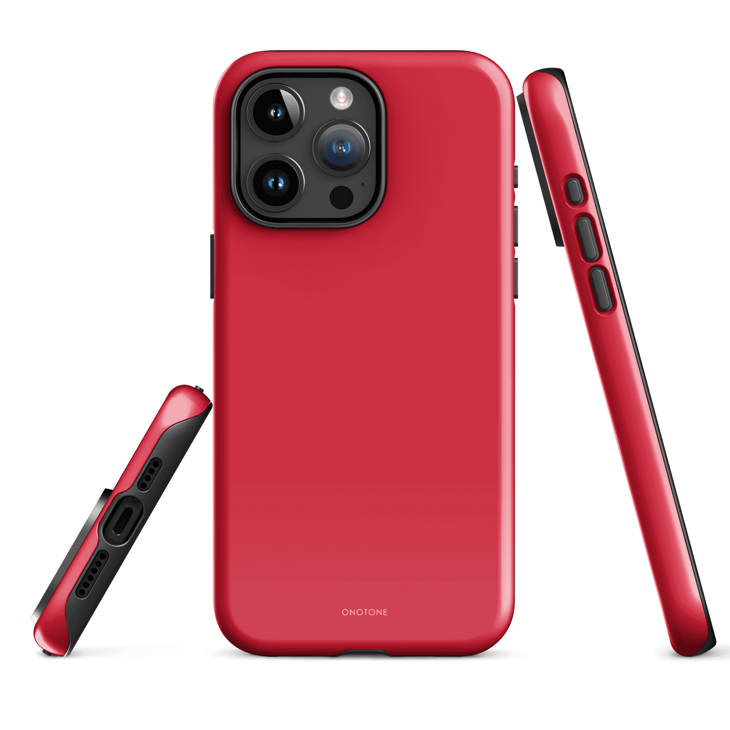 Solid Color red iPhone® Case - Pantone® 199