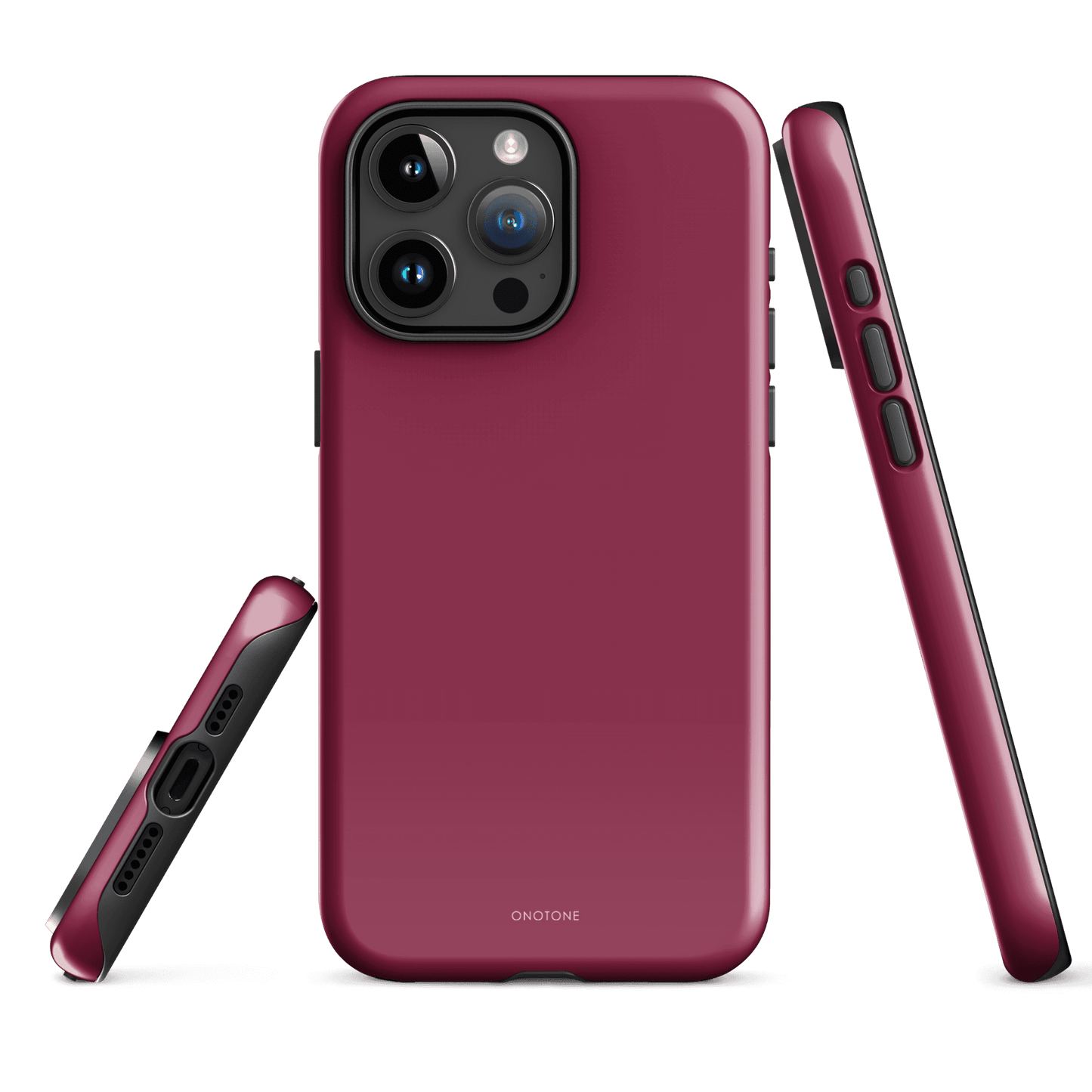 Solid Color red iPhone® Case - Pantone® 208