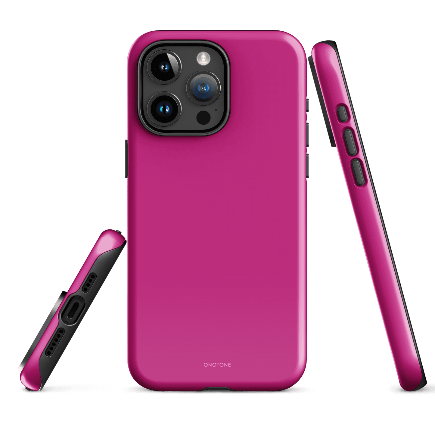 Solid Color pink iPhone® Case - Pantone® 233