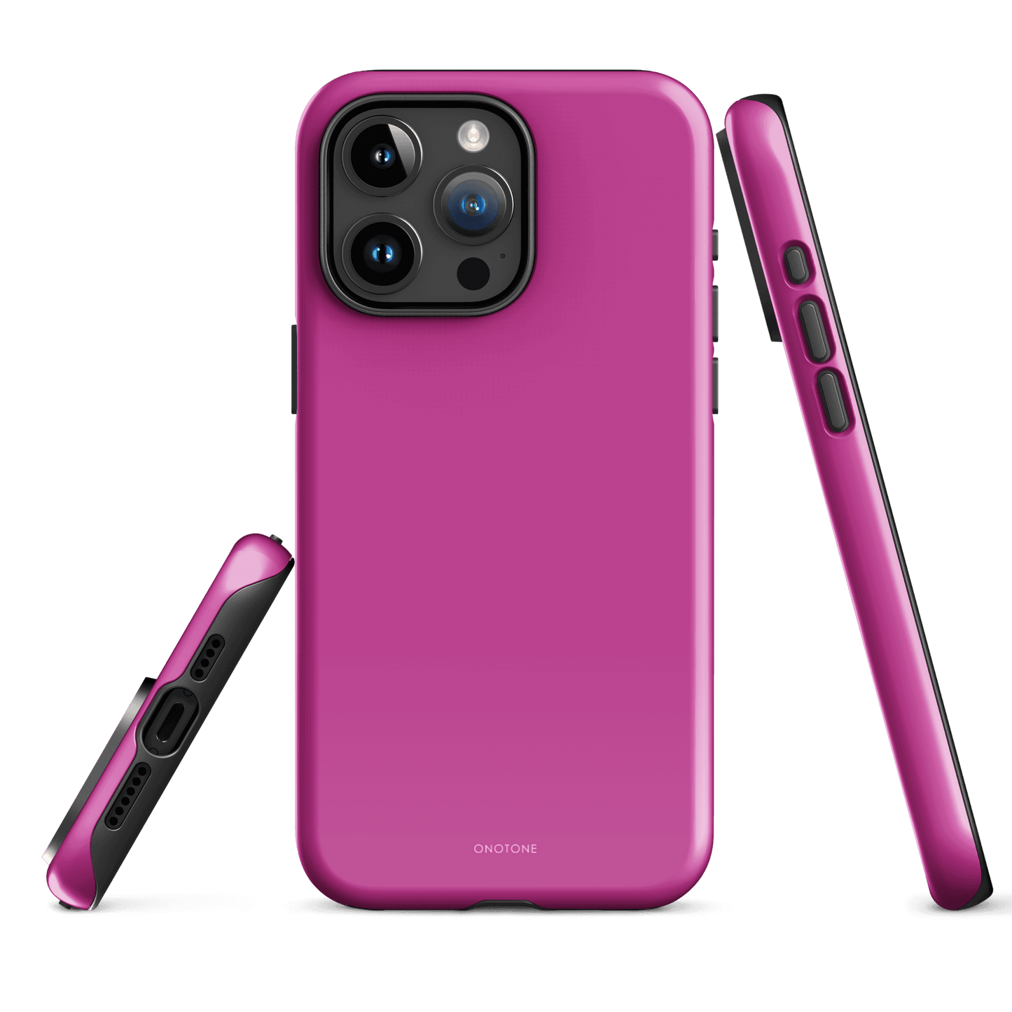 Solid Color pink iPhone® Case - Pantone® 240