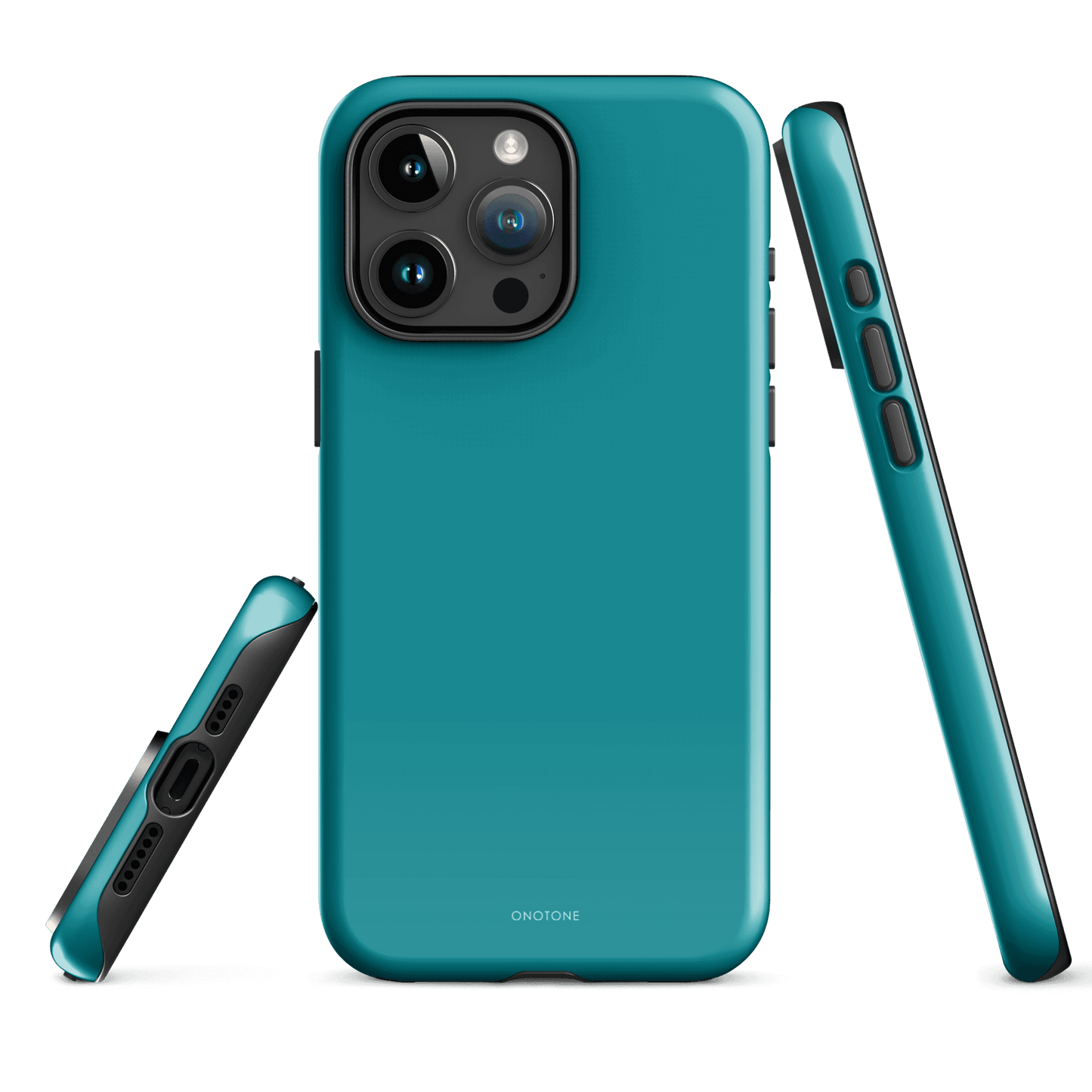 Solid Color teal iPhone® Case - Pantone® 321