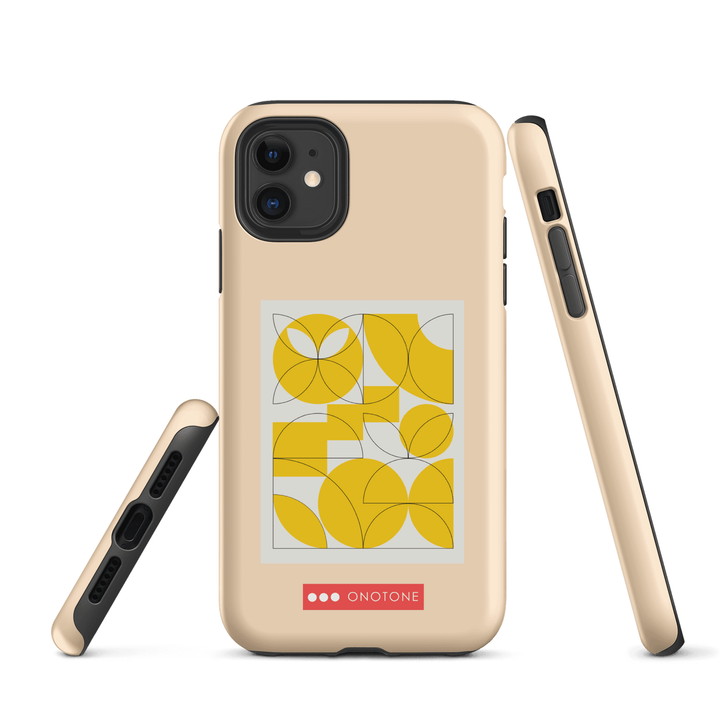Dual Layer Bauhaus modern iPhone® Case ( MD-3073)