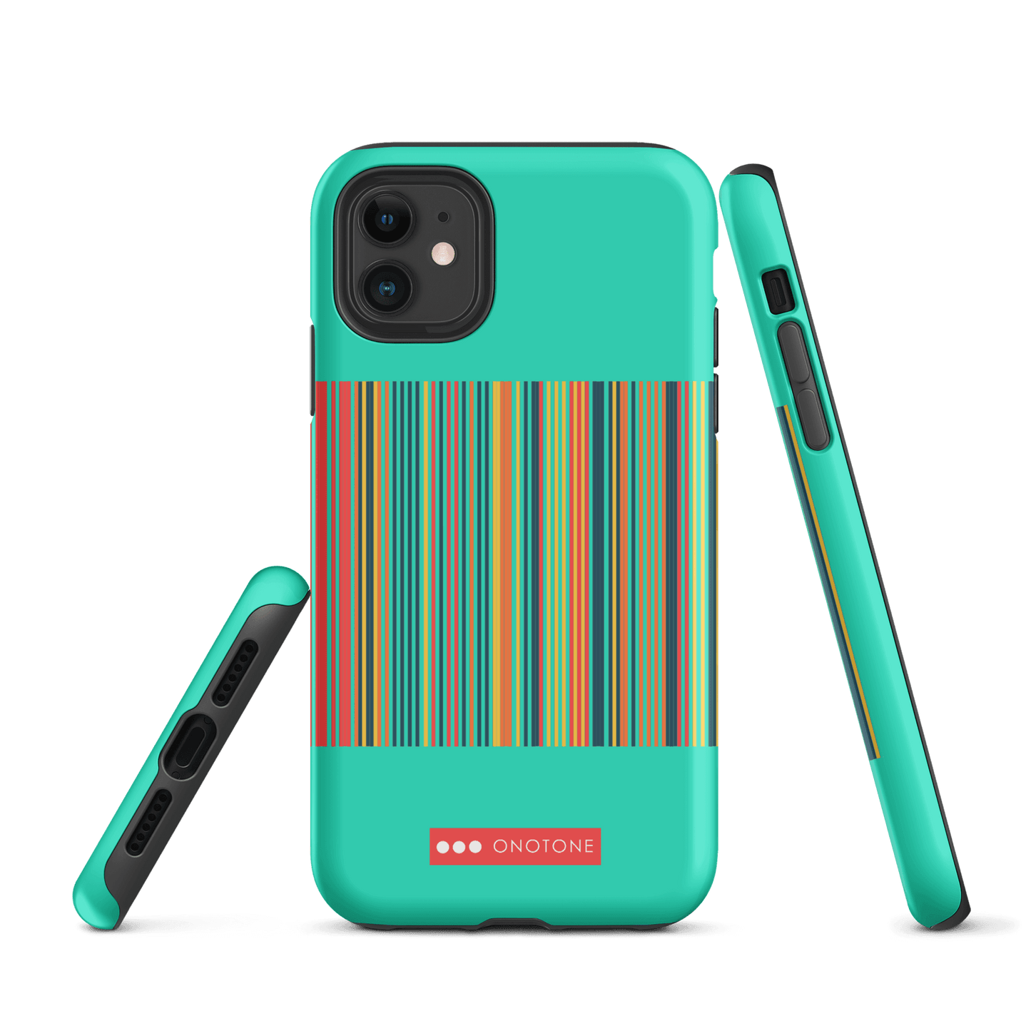 Dual Layer green modern iPhone® Case ( MD-1169)
