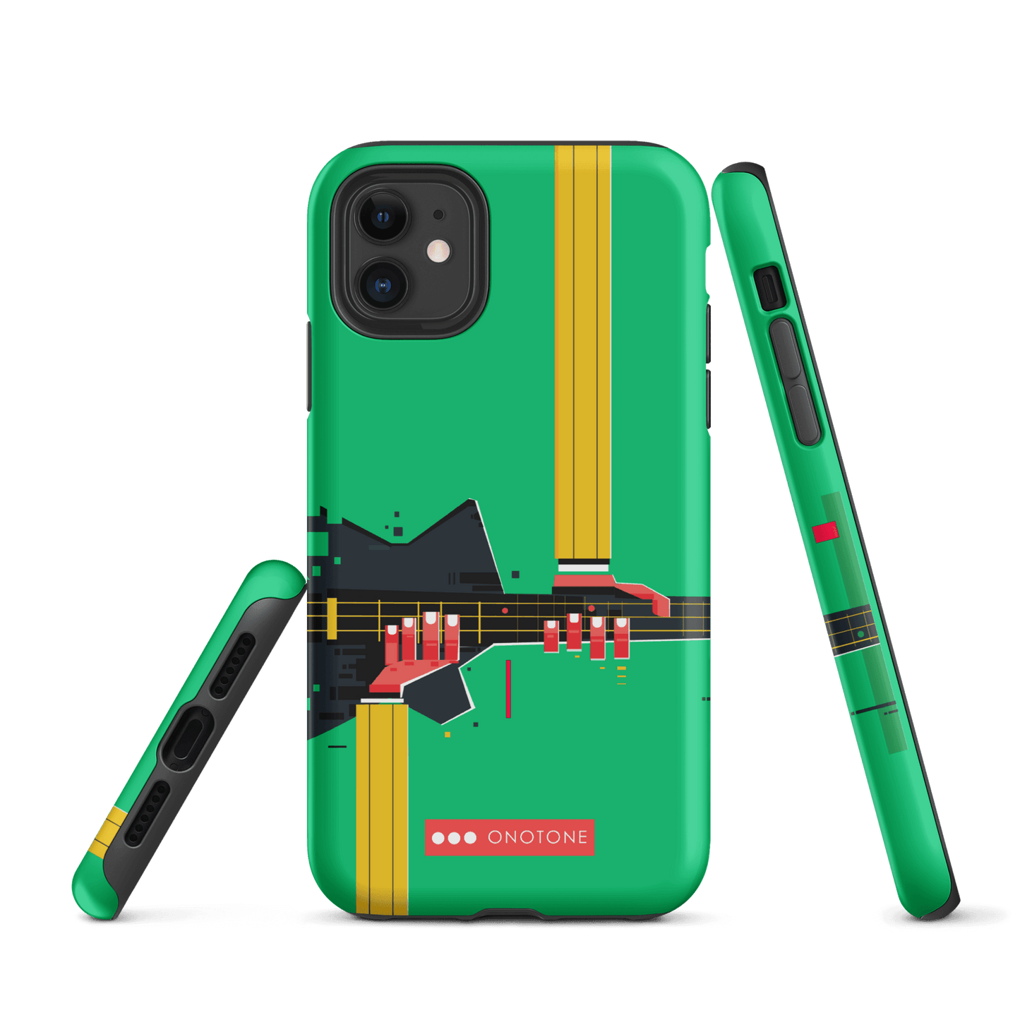 Dual Layer green modern iPhone® Case ( MD-1057)