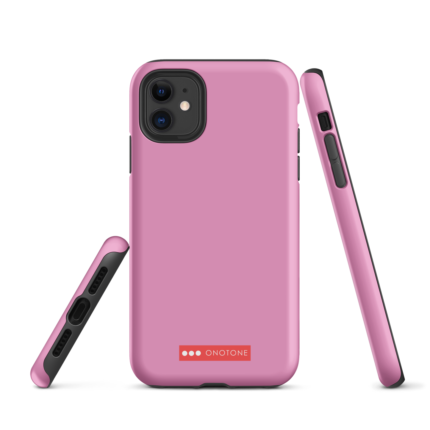 Dual Layer pink iPhone® Case - Pantone® 333