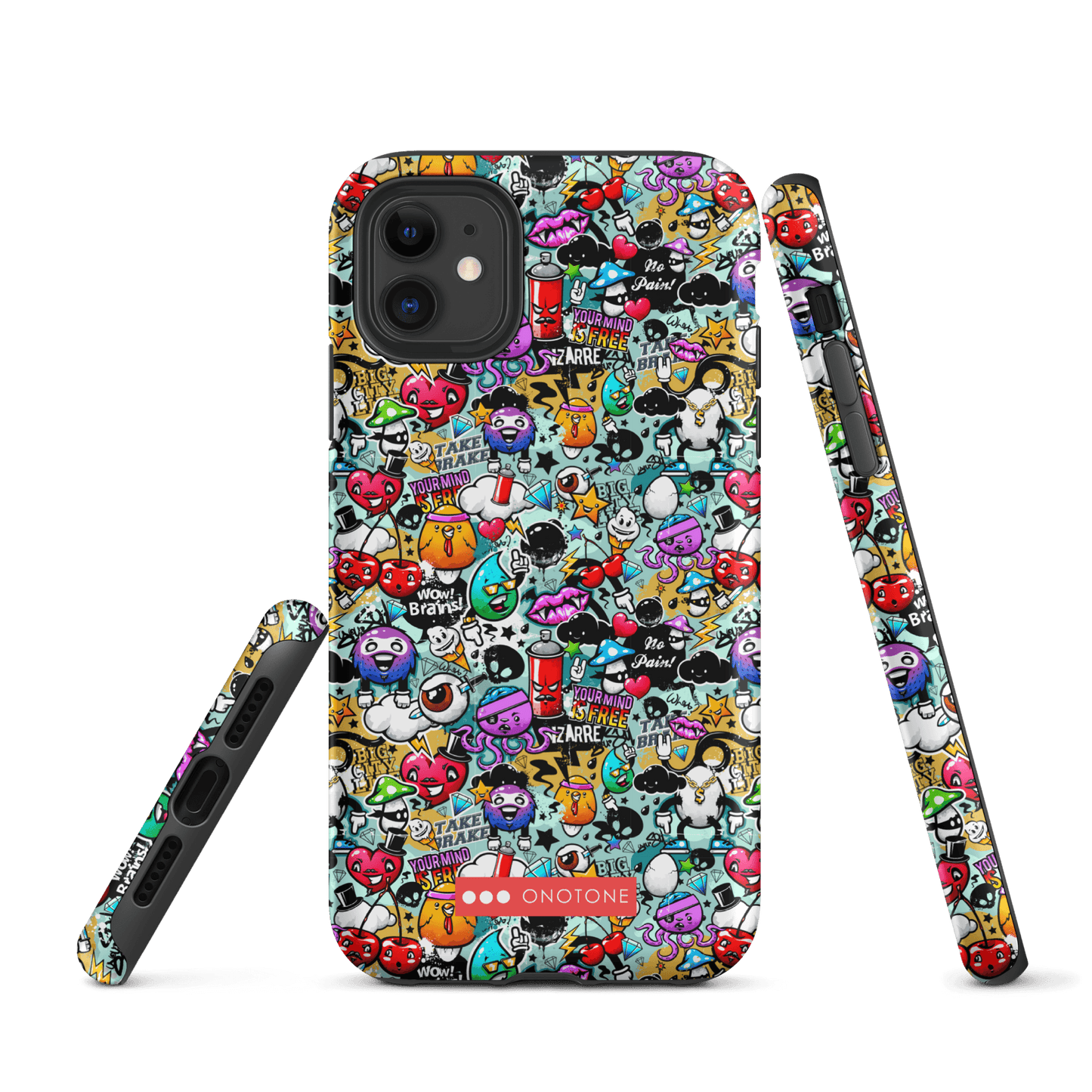 Dual Layer iPhone® Case with Street Art