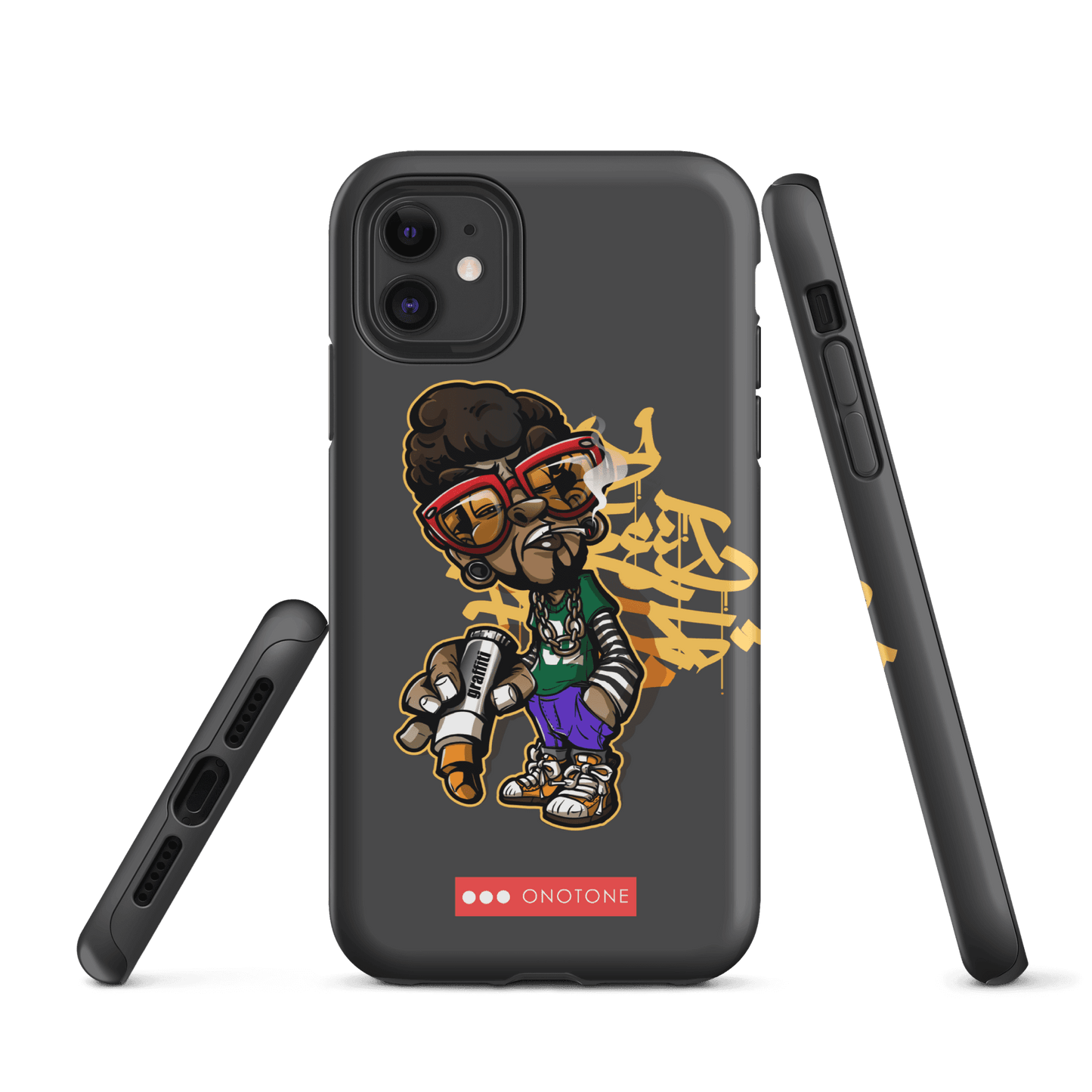 Dual Layer iPhone® Case with Street Art