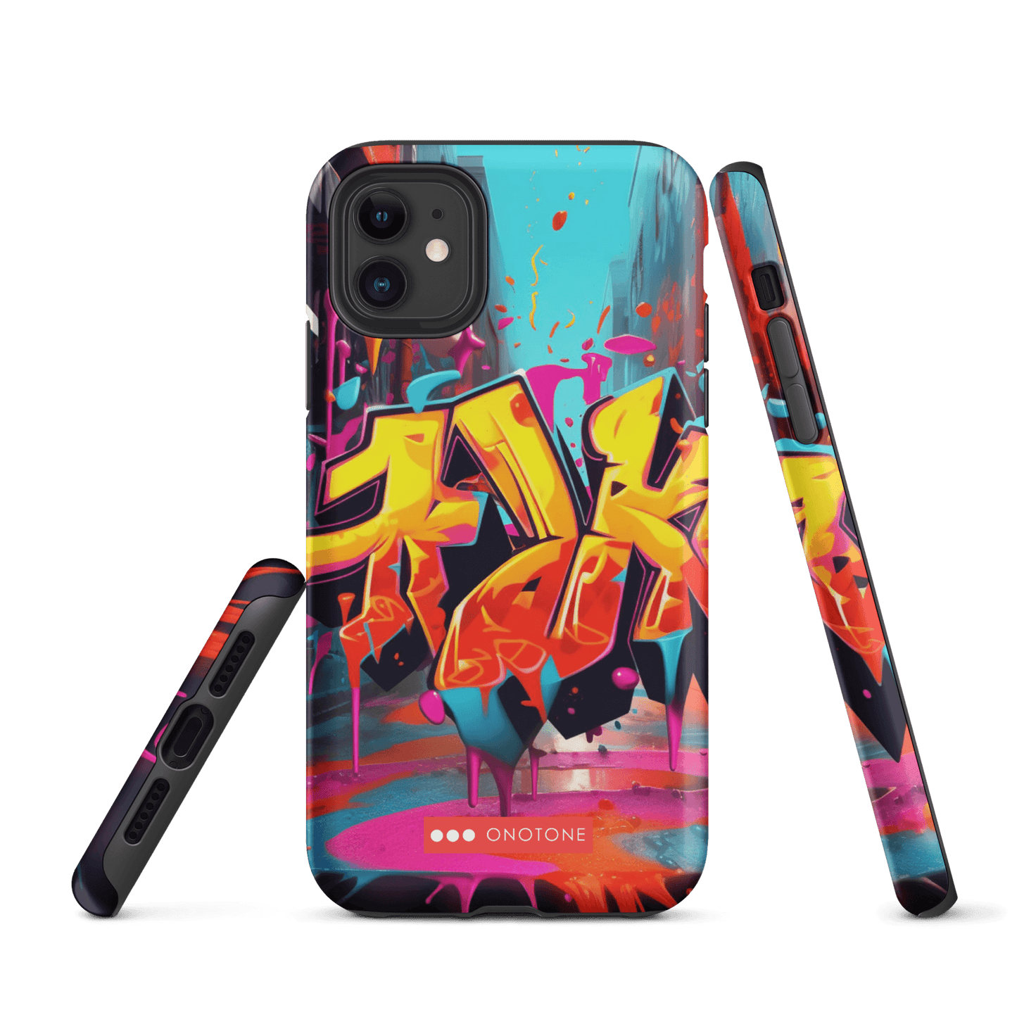 Dual Layer iPhone® Case with Street Art