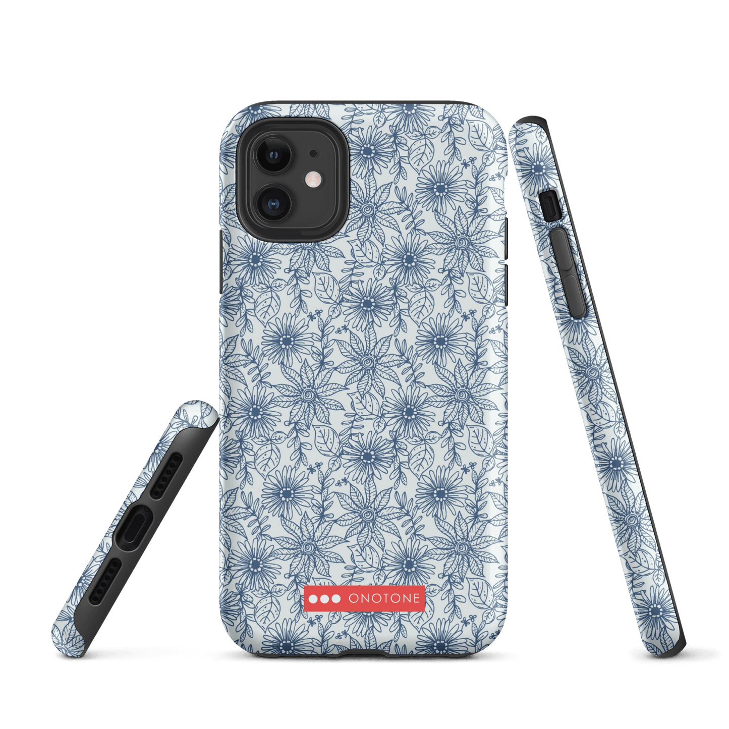 Japanese design indigo iPhone® Case (IND-041)