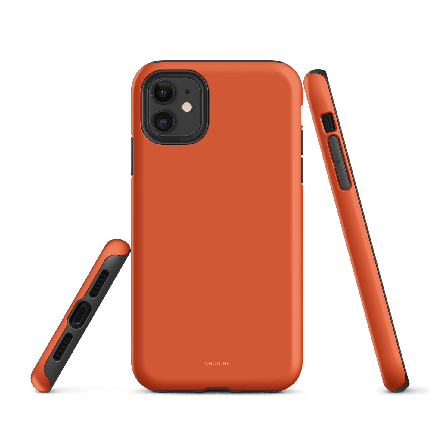 Solid Color orange iPhone® Case - Pantone® 166