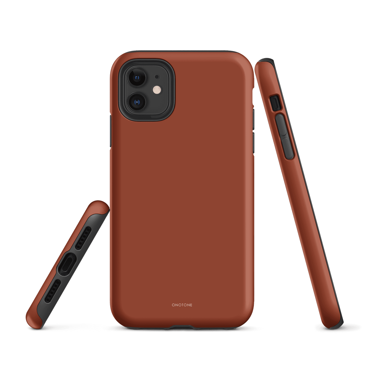 Solid Color brown iPhone® Case - Pantone® 174