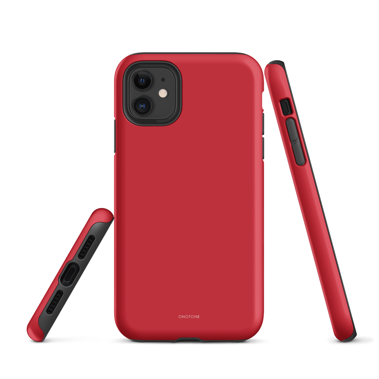 Solid Color red iPhone® Case - Pantone® 186