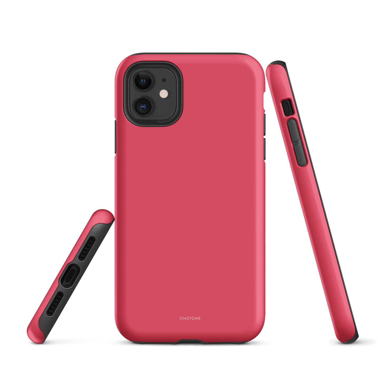 Solid Color red iPhone® Case - Pantone® 198