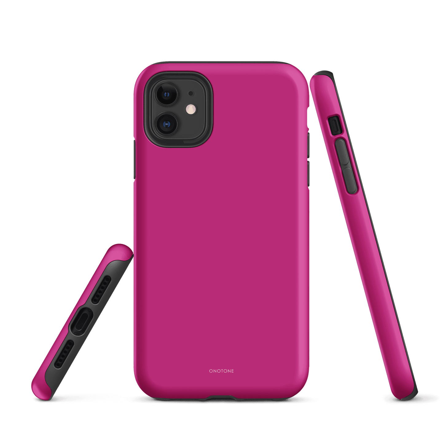 Solid Color pink iPhone® Case - Pantone® 233