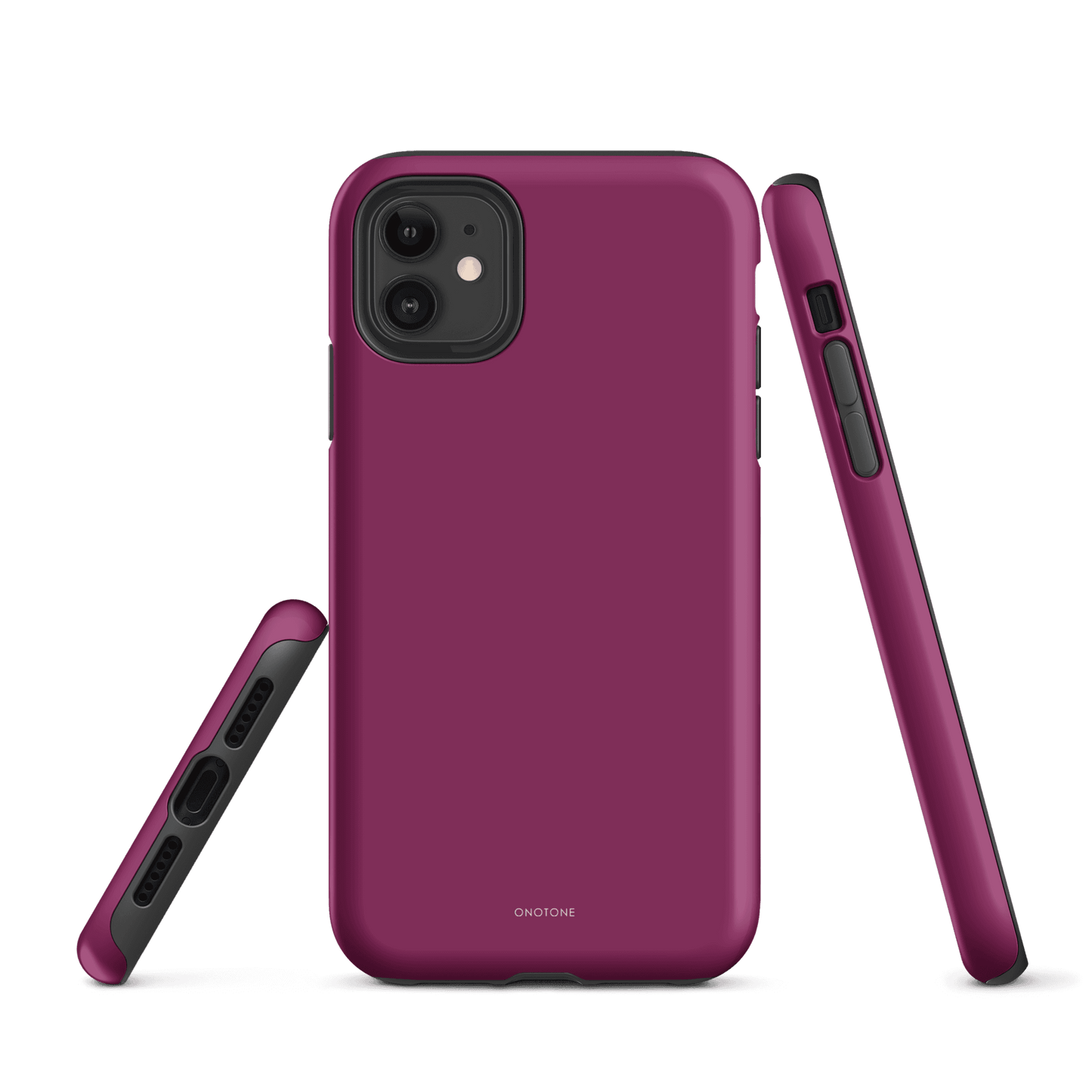 Solid Color purple iPhone® Case - Pantone® 235