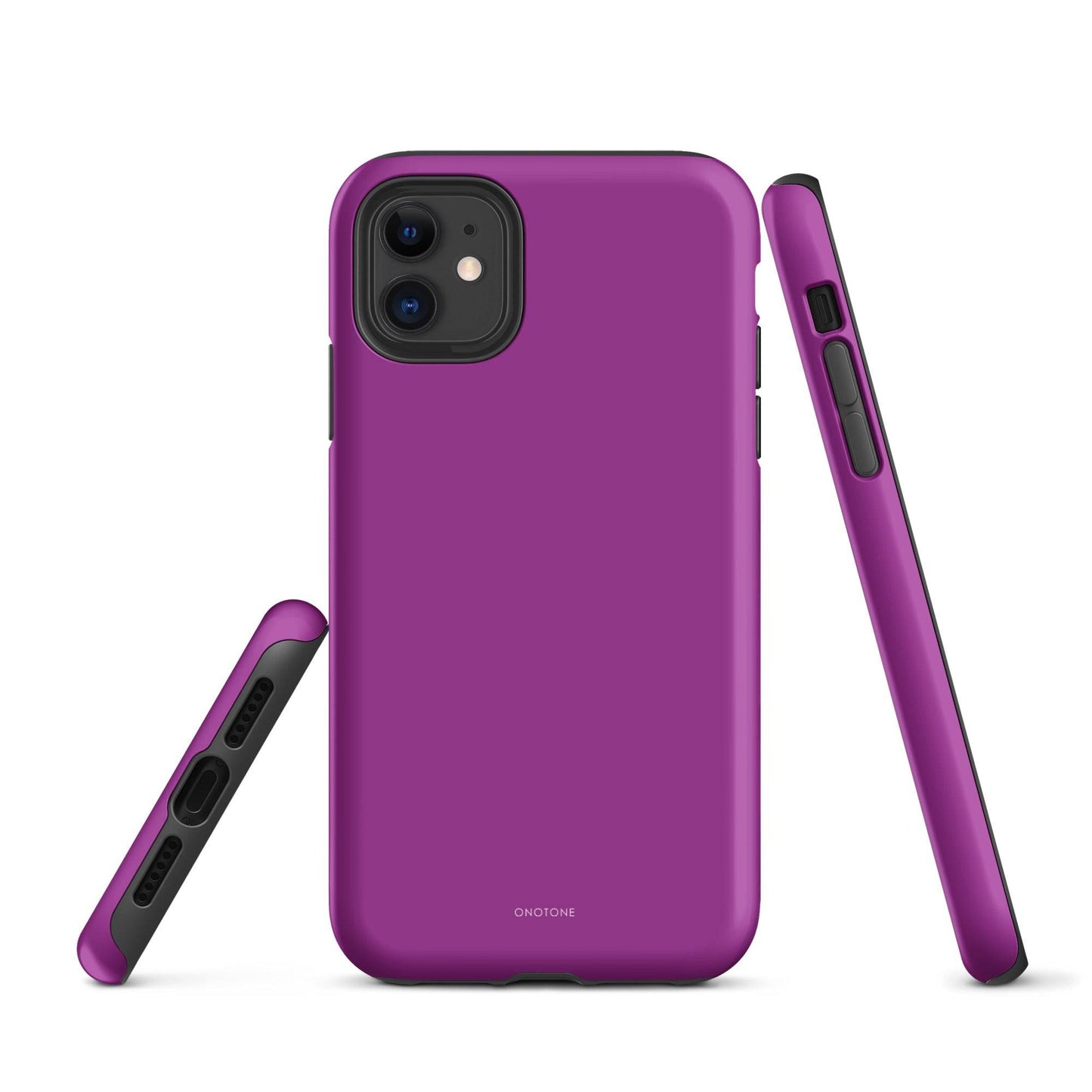 Solid Color purple iPhone® Case - Pantone® 254