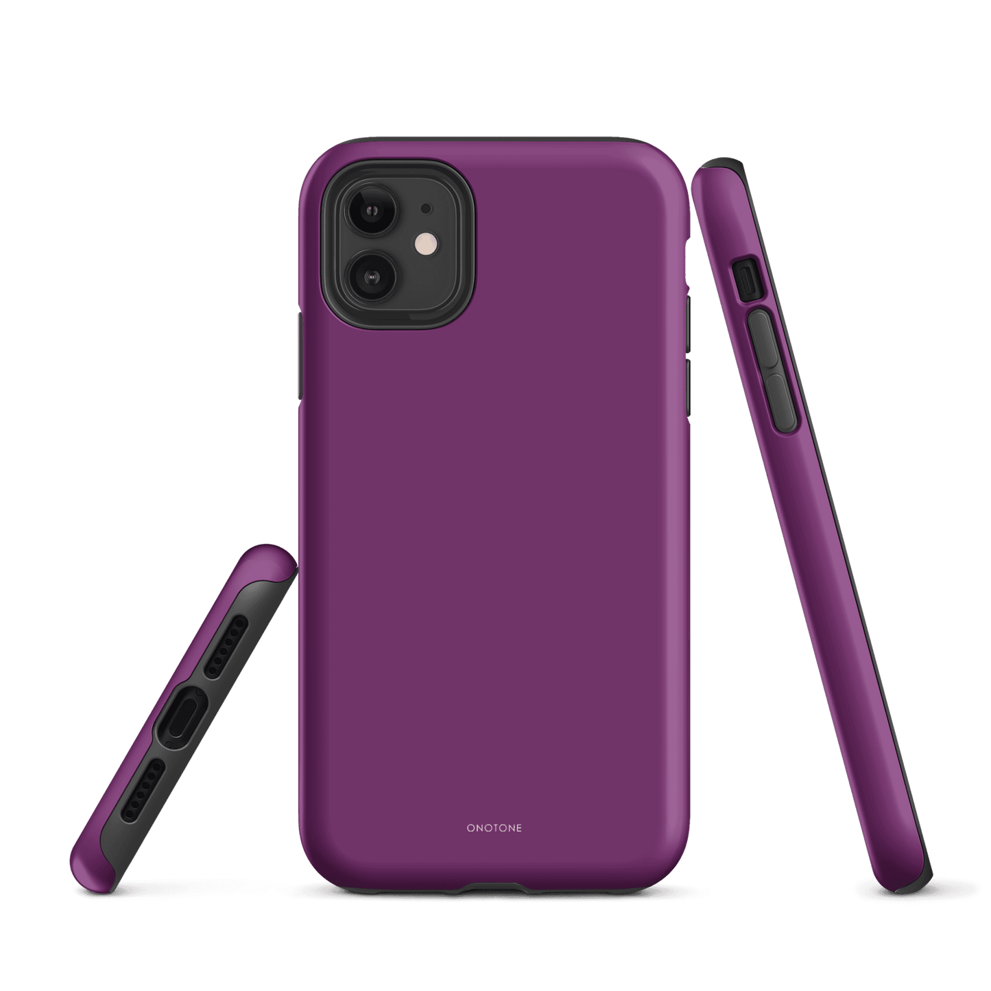 Solid Color purple iPhone® Case - Pantone® 255