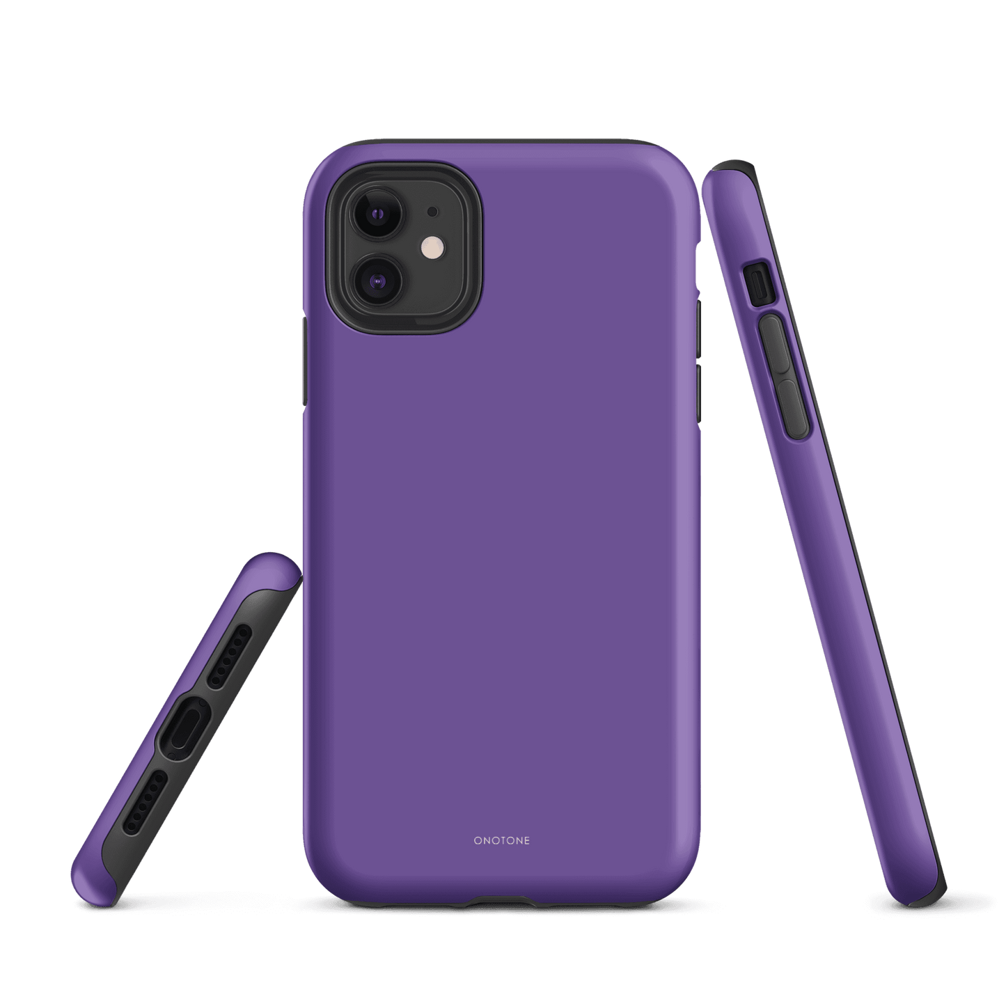 Solid Color purple iPhone® Case - Pantone® 266