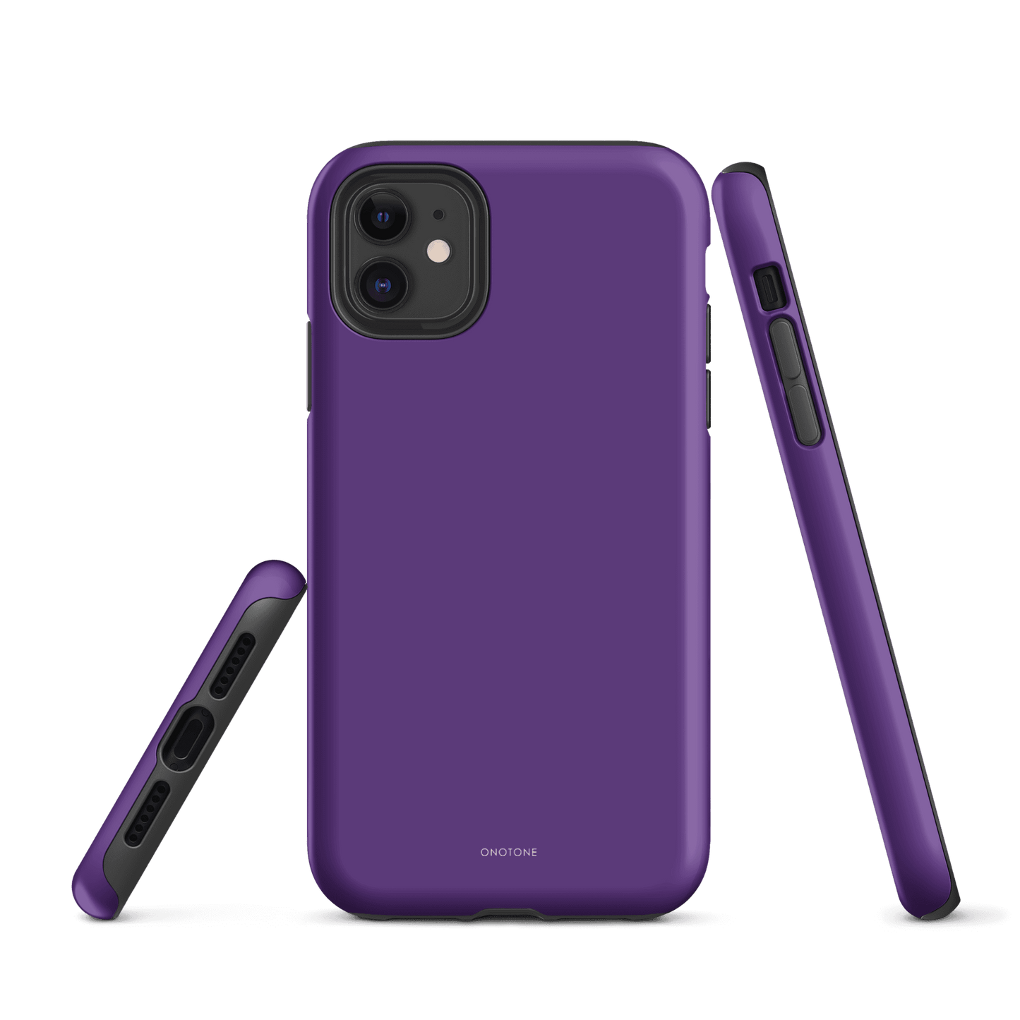 Solid Color purple iPhone® Case - Pantone® 268