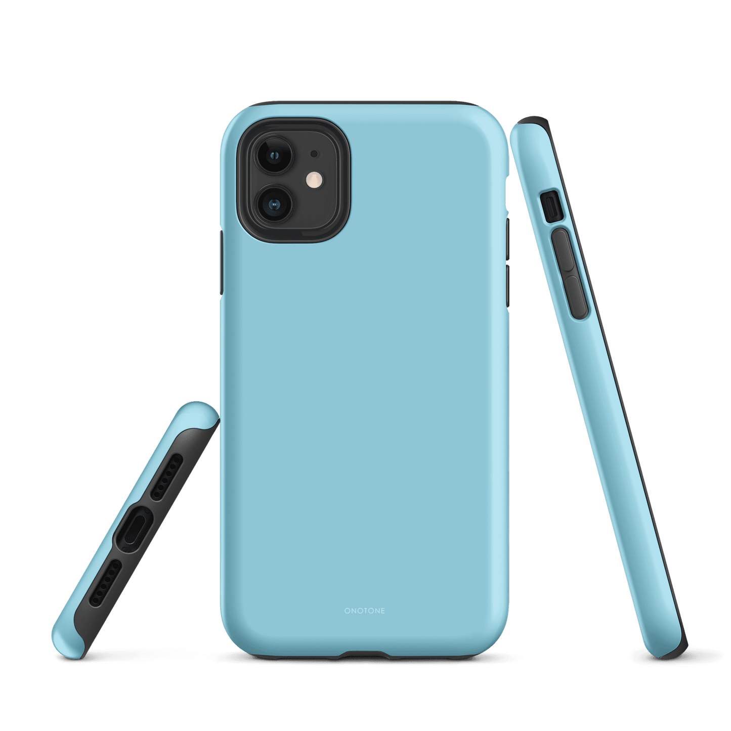 Solid Color baby blue iPhone® Case - Pantone® 304