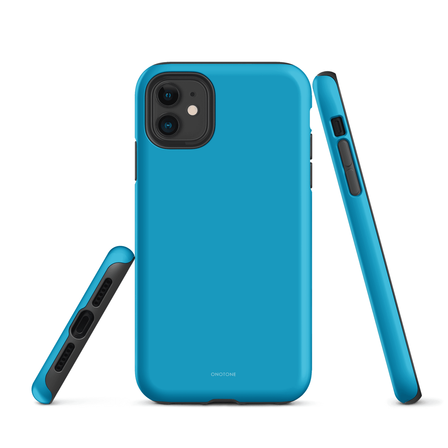 Solid Color blue iPhone® Case - Pantone® 312