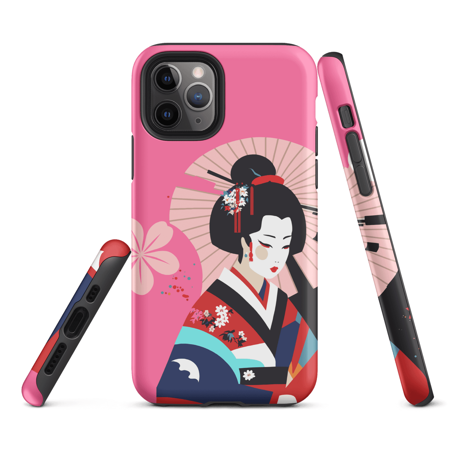Dual Layer geisha modern iPhone® Case ( MD-2121)