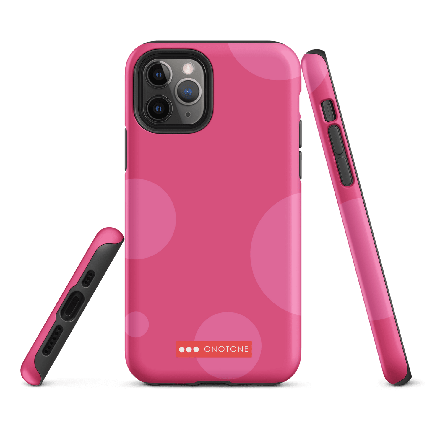 Dual Layer pink modern iPhone® Case ( MD-1729)