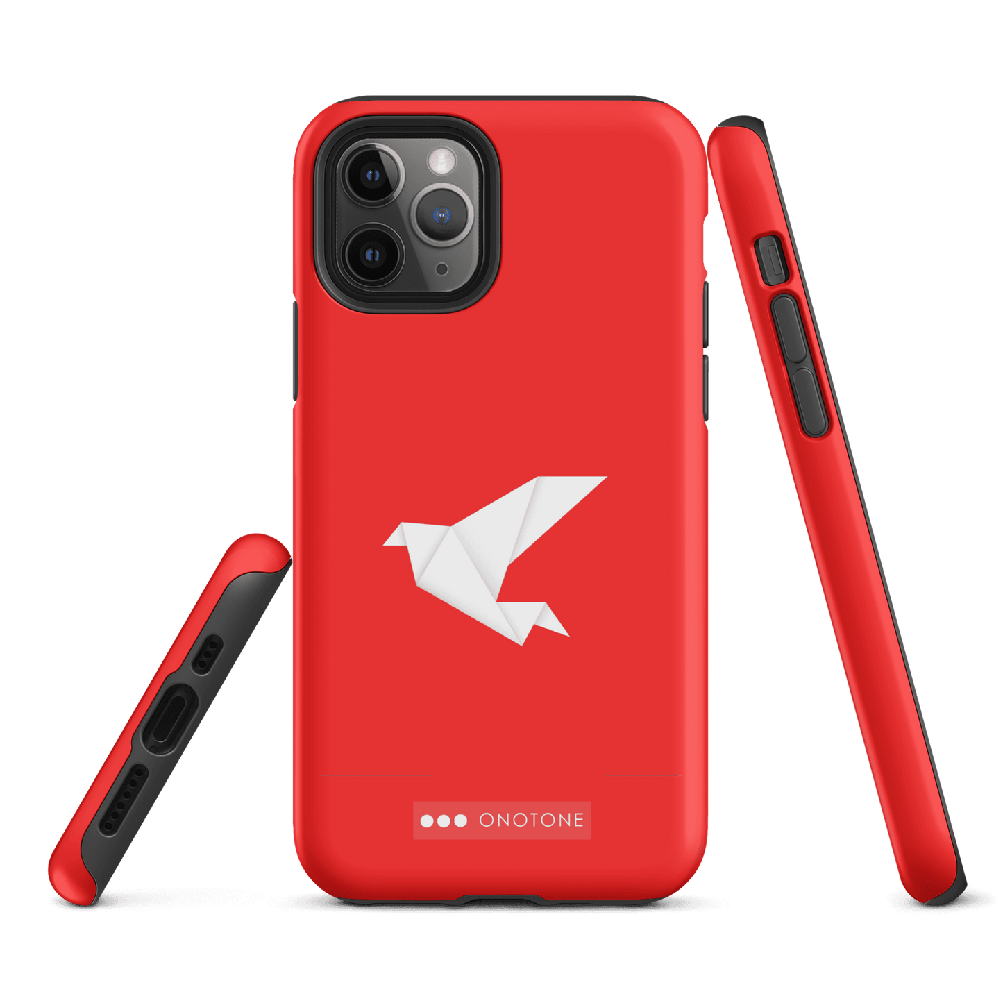 Dual Layer red modern iPhone® Case ( MD-1449)