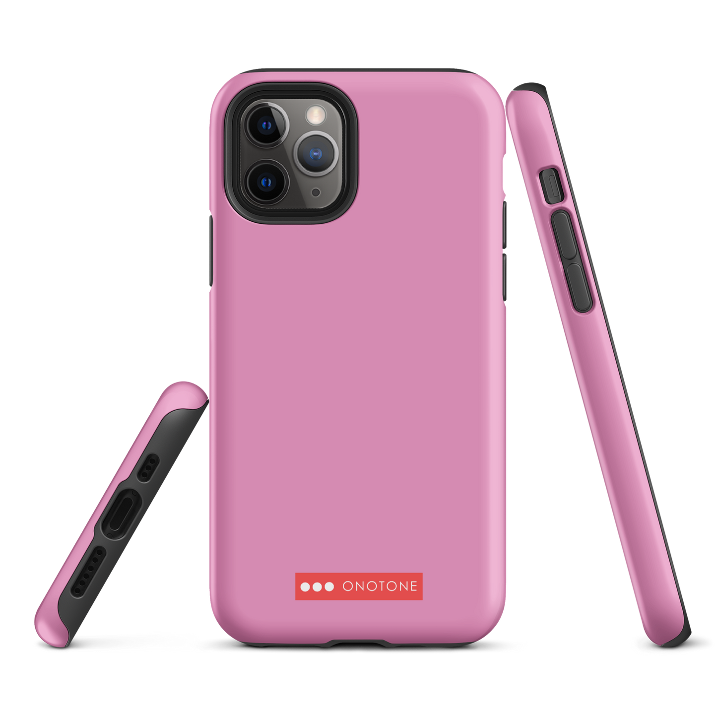 Dual Layer pink iPhone® Case - Pantone® 333
