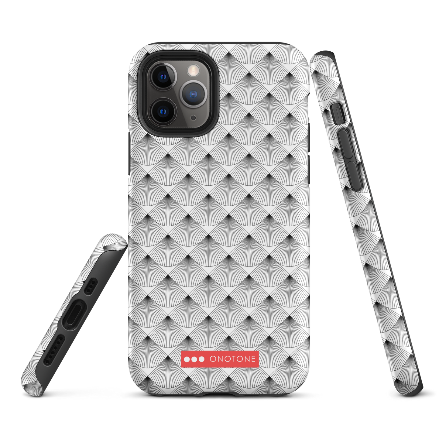 Japanese design indigo iPhone® Case with patterns