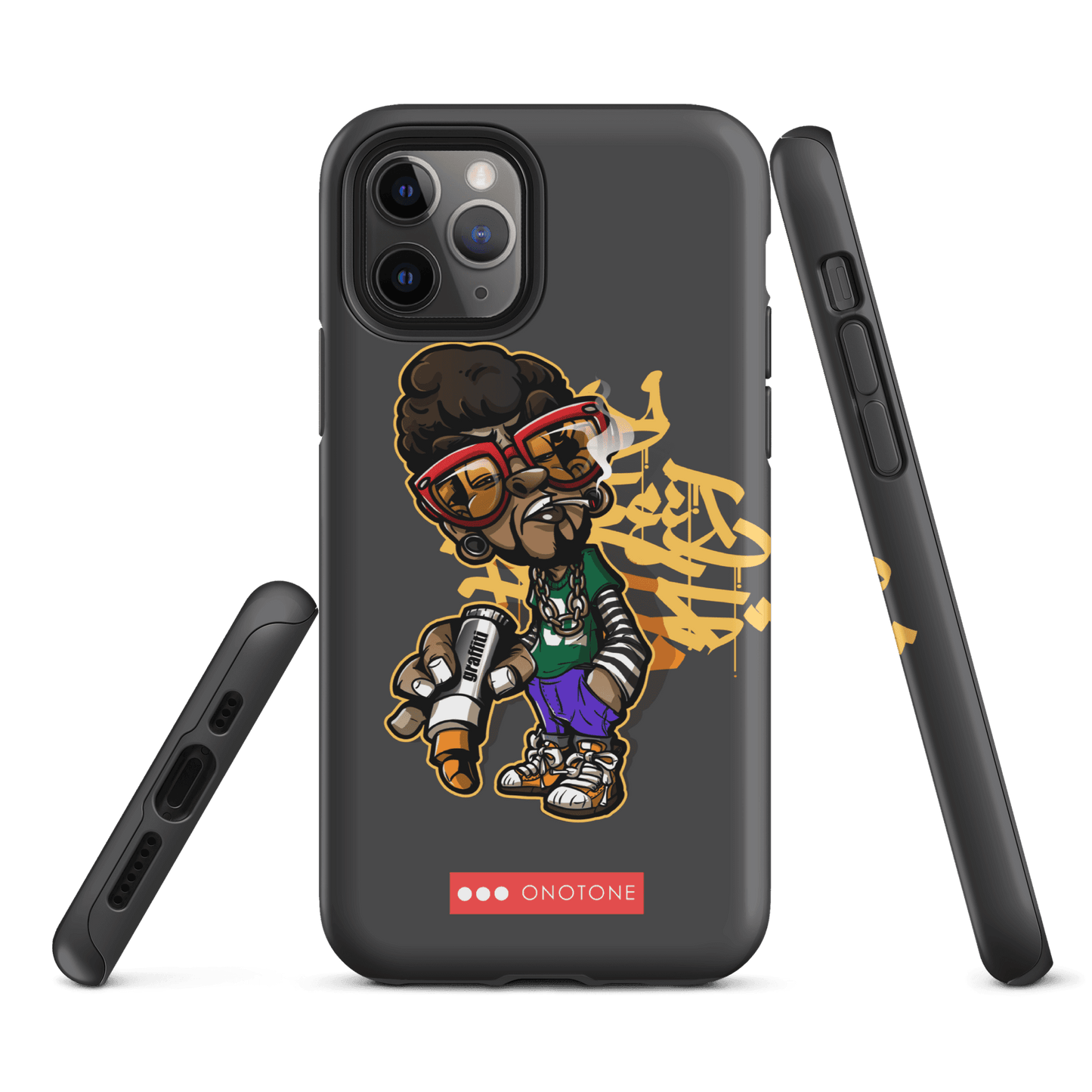 Dual Layer iPhone® Case with Street Art
