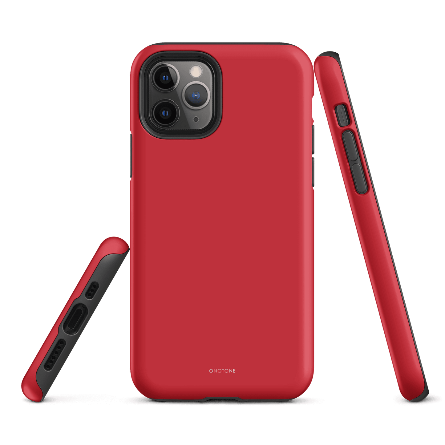 Solid Color red iPhone® Case - Pantone® 186