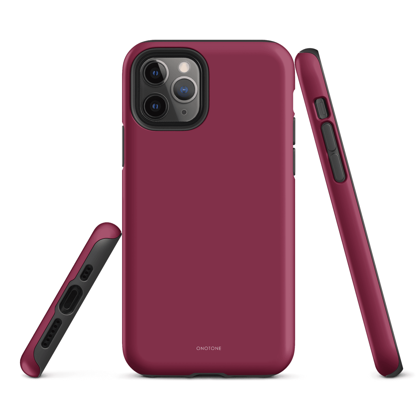 Solid Color red iPhone® Case - Pantone® 208