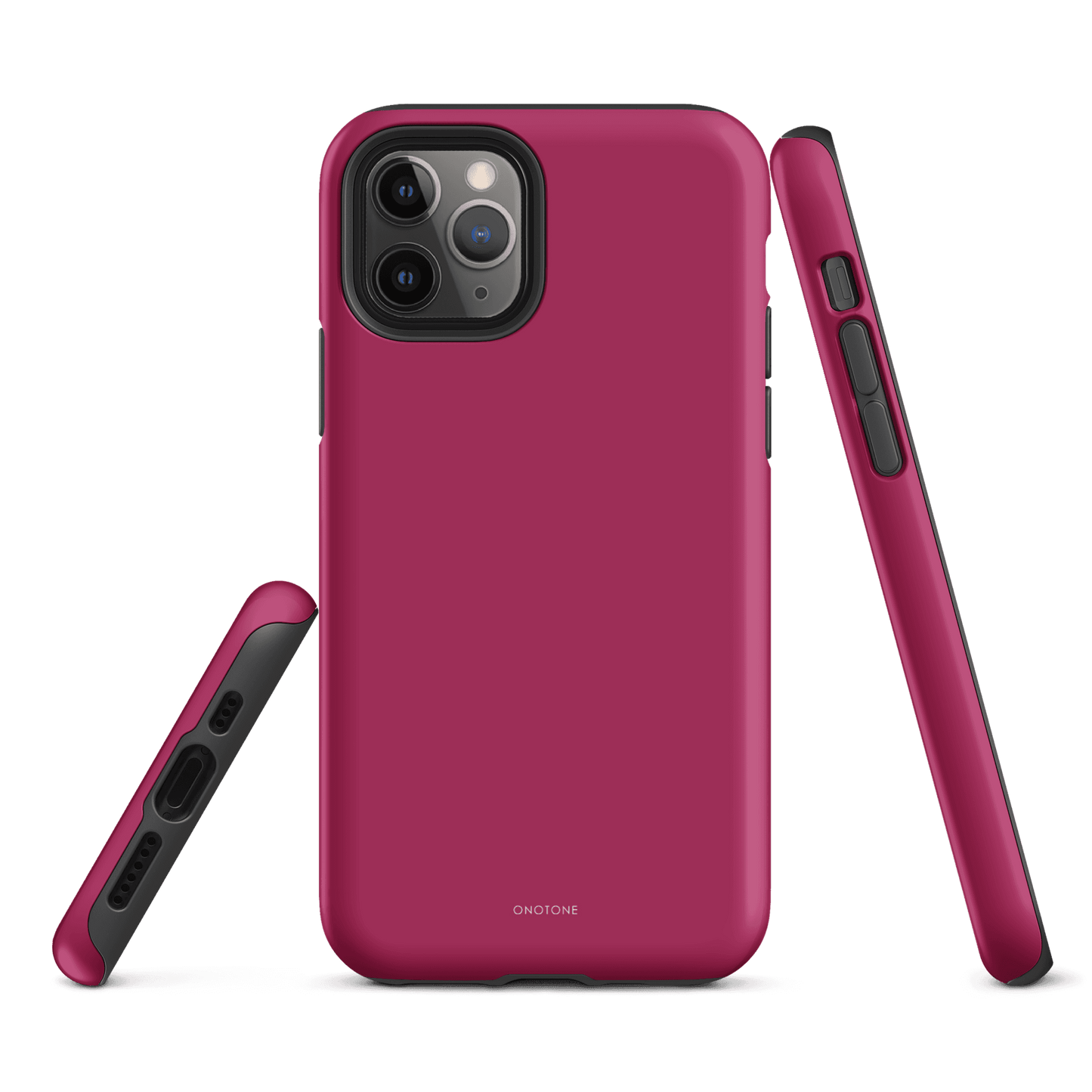 Solid Color pink iPhone® Case - Pantone® 220