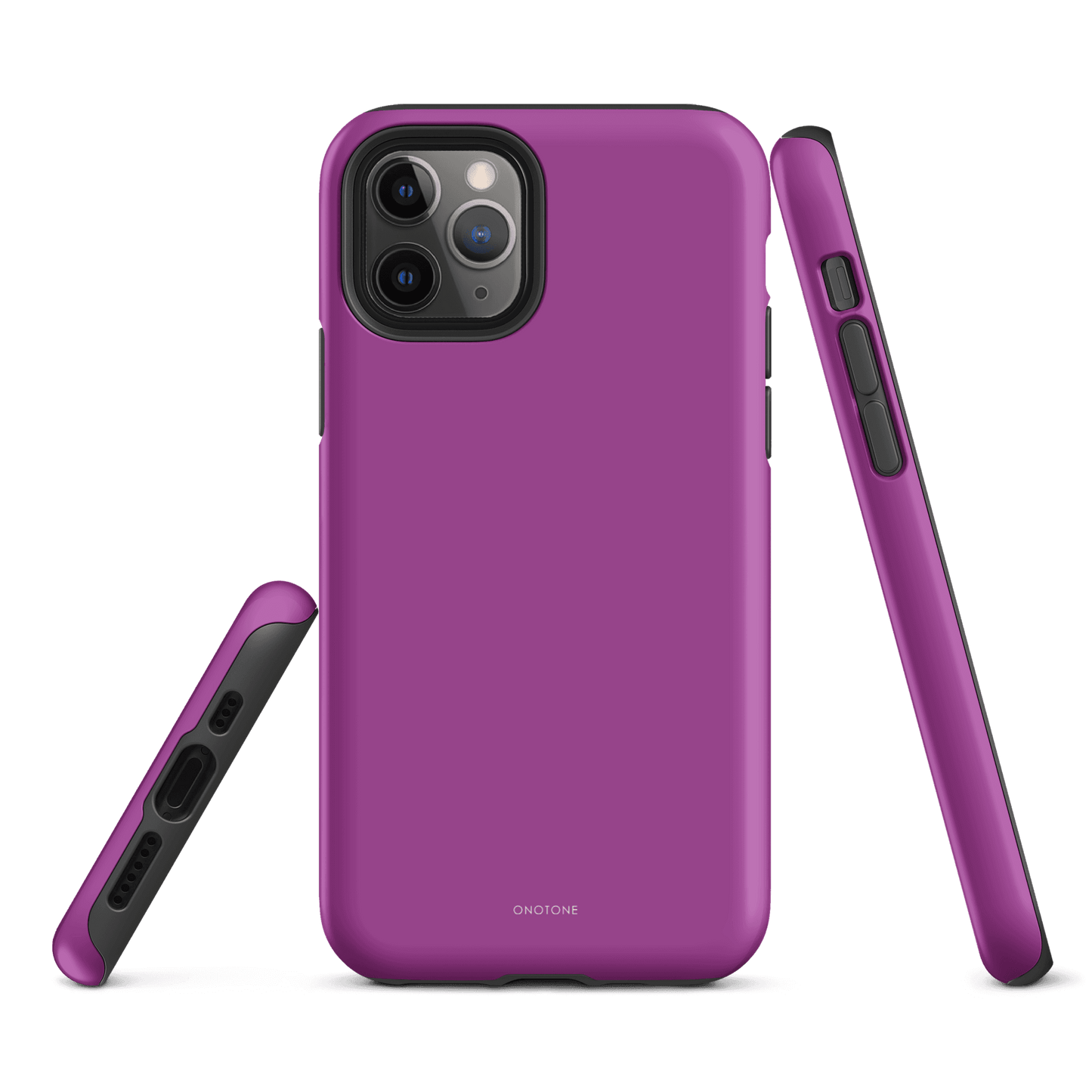 Solid Color purple iPhone® Case - Pantone® 253
