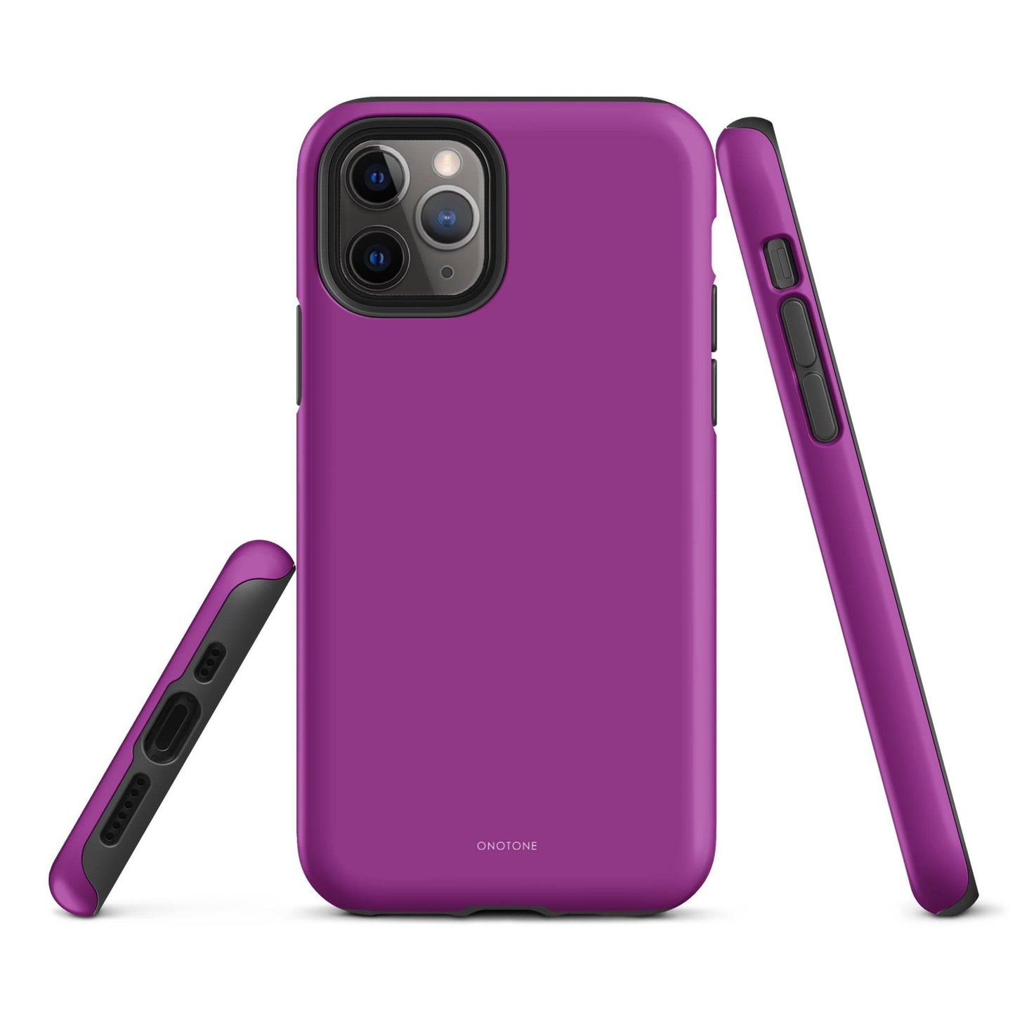 Solid Color purple iPhone® Case - Pantone® 254