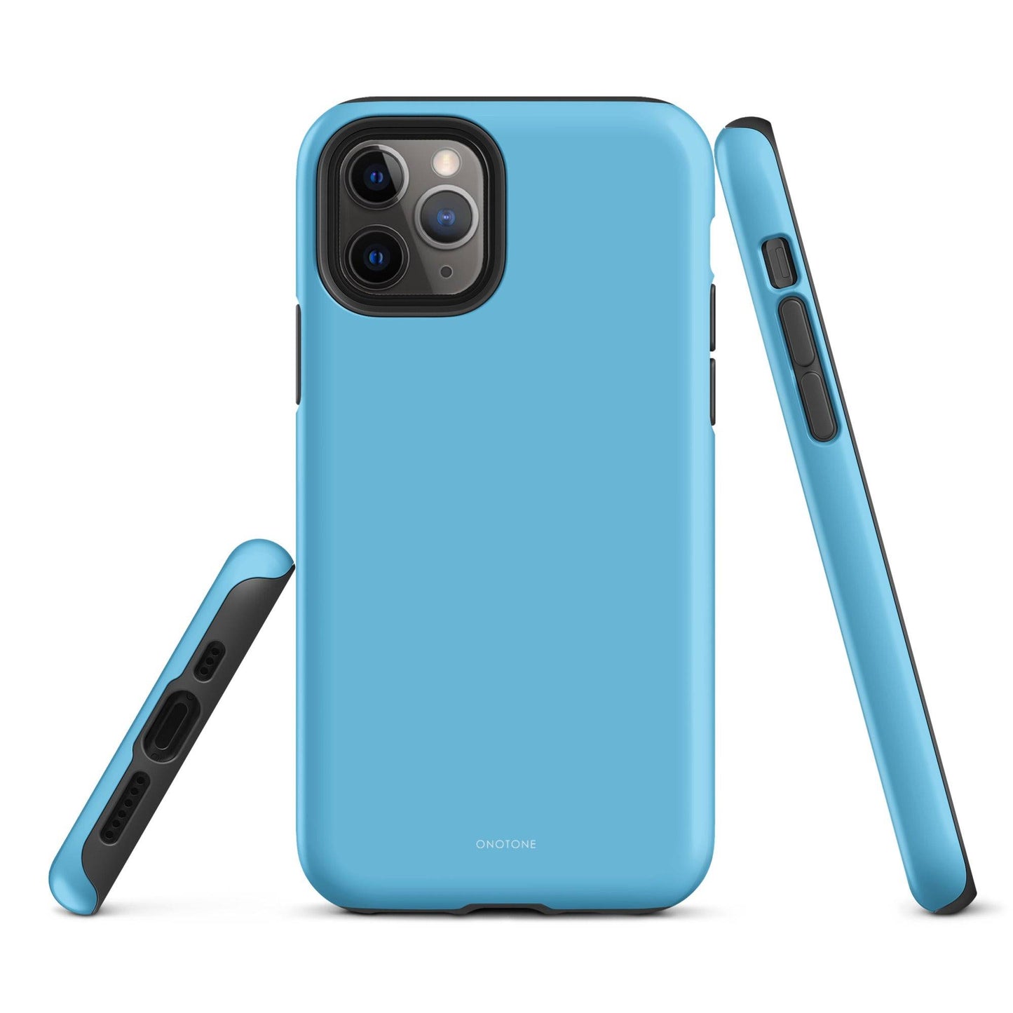 Solid Color blue iPhone® Case - Pantone® 297