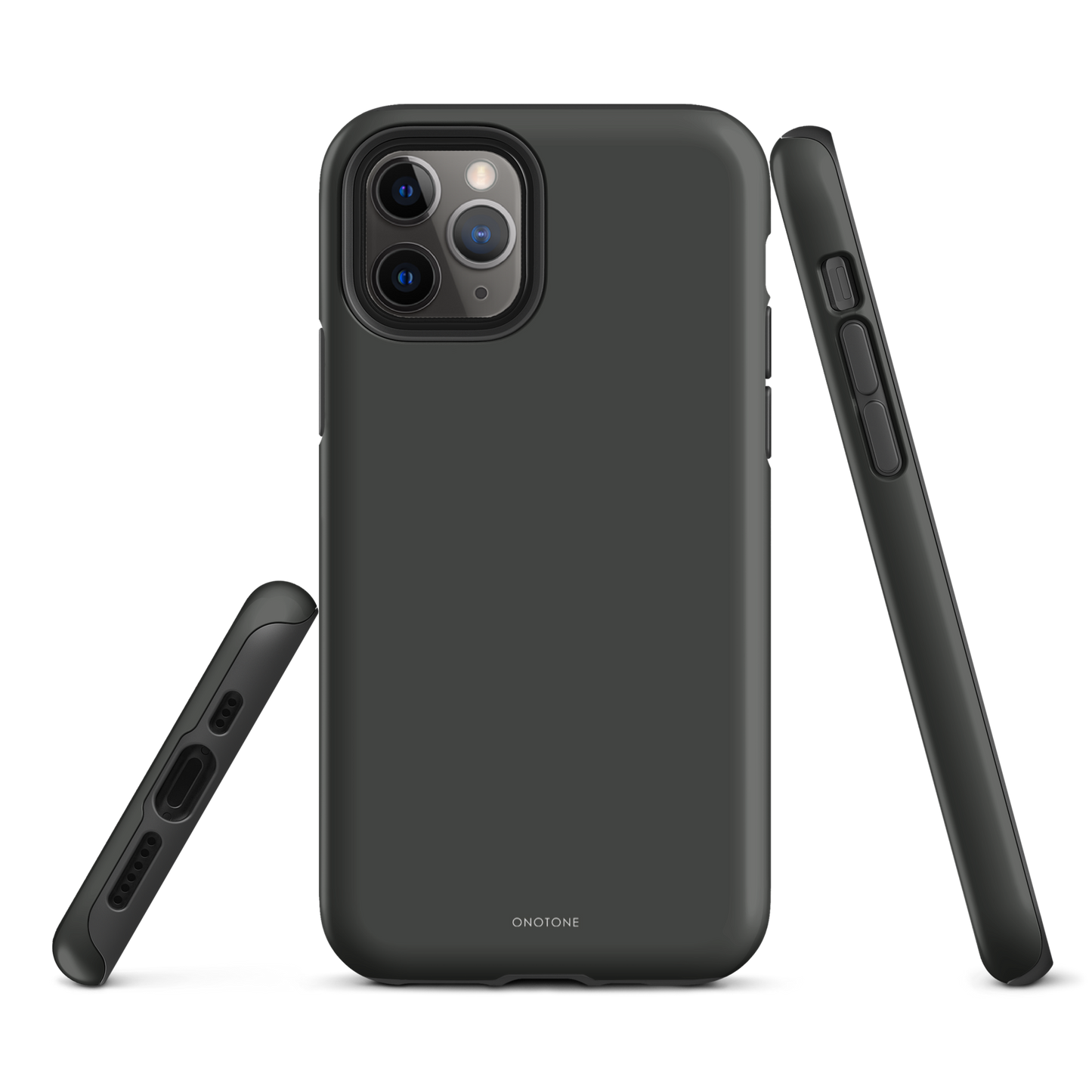 GRAY MINIMALIST IPHONE® CASE - PANTONE® 447