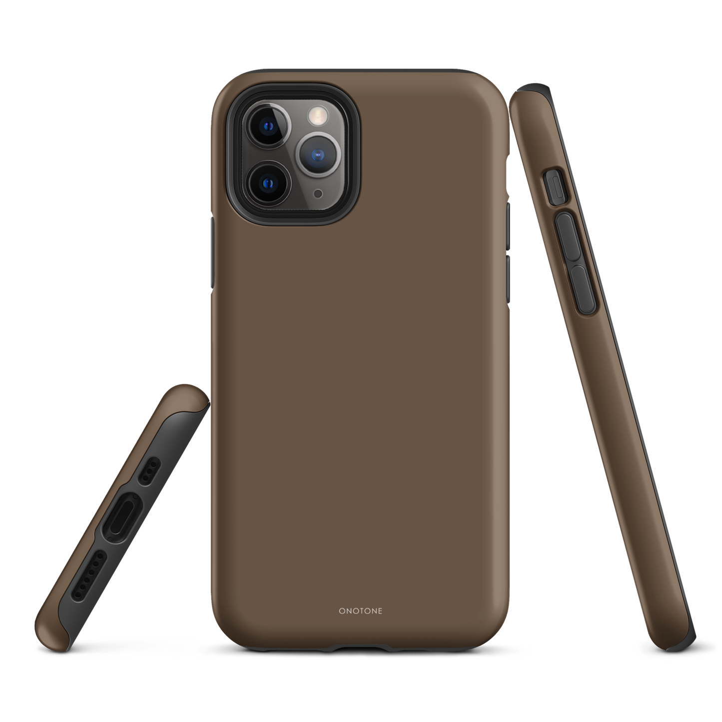 BEIGE MINIMALIST IPHONE® CASE - PANTONE® COFFEE LIQUEUR
