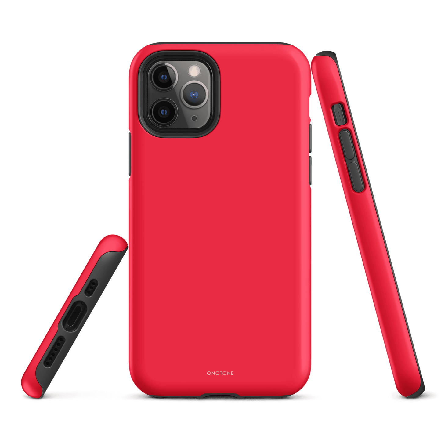Neon Red iPhone Case
