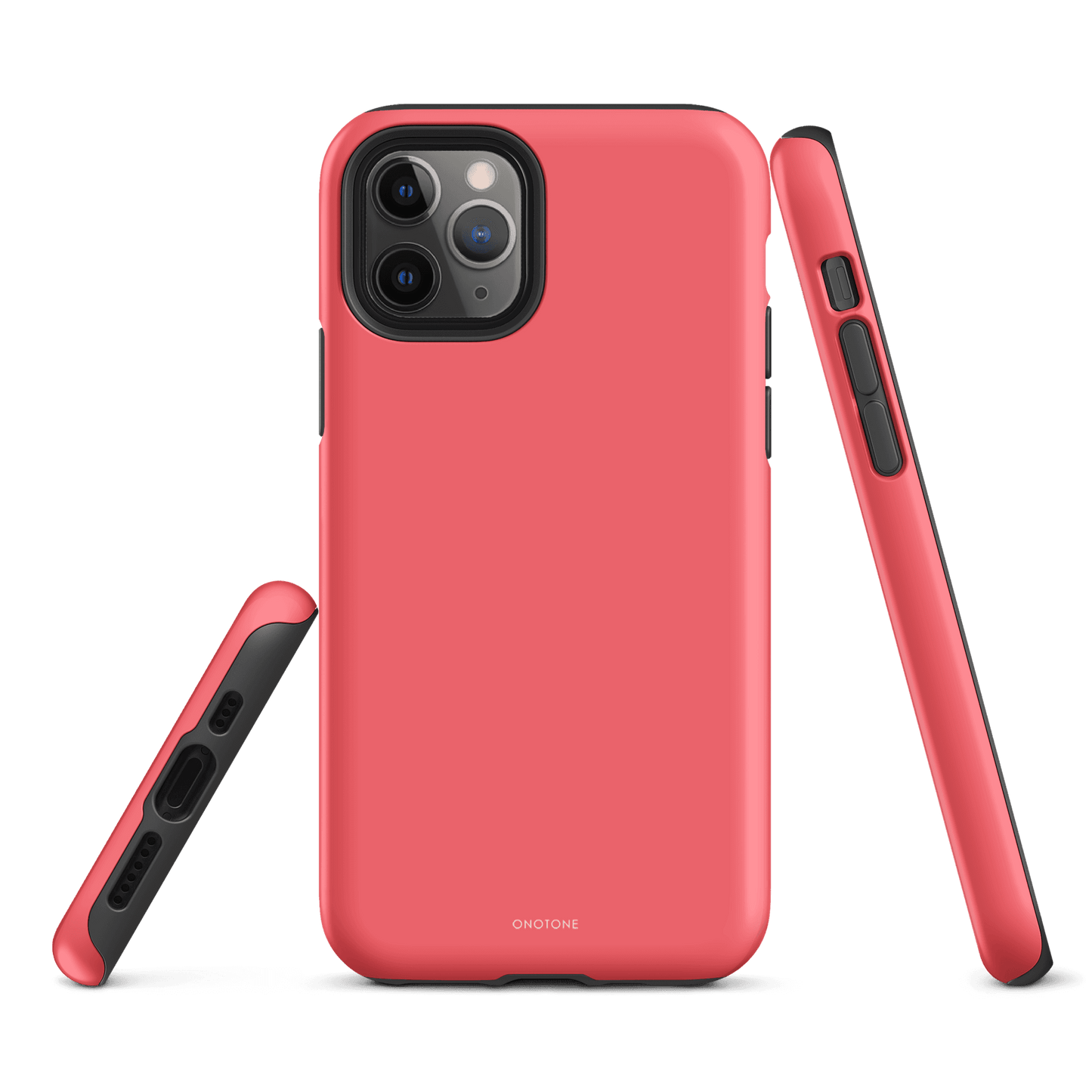 Light Coral Red iPhone Case