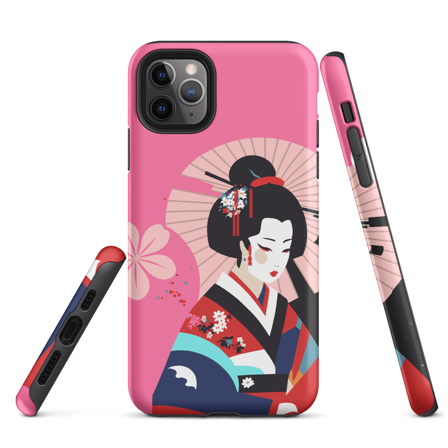 Dual Layer geisha modern iPhone® Case ( MD-2121)