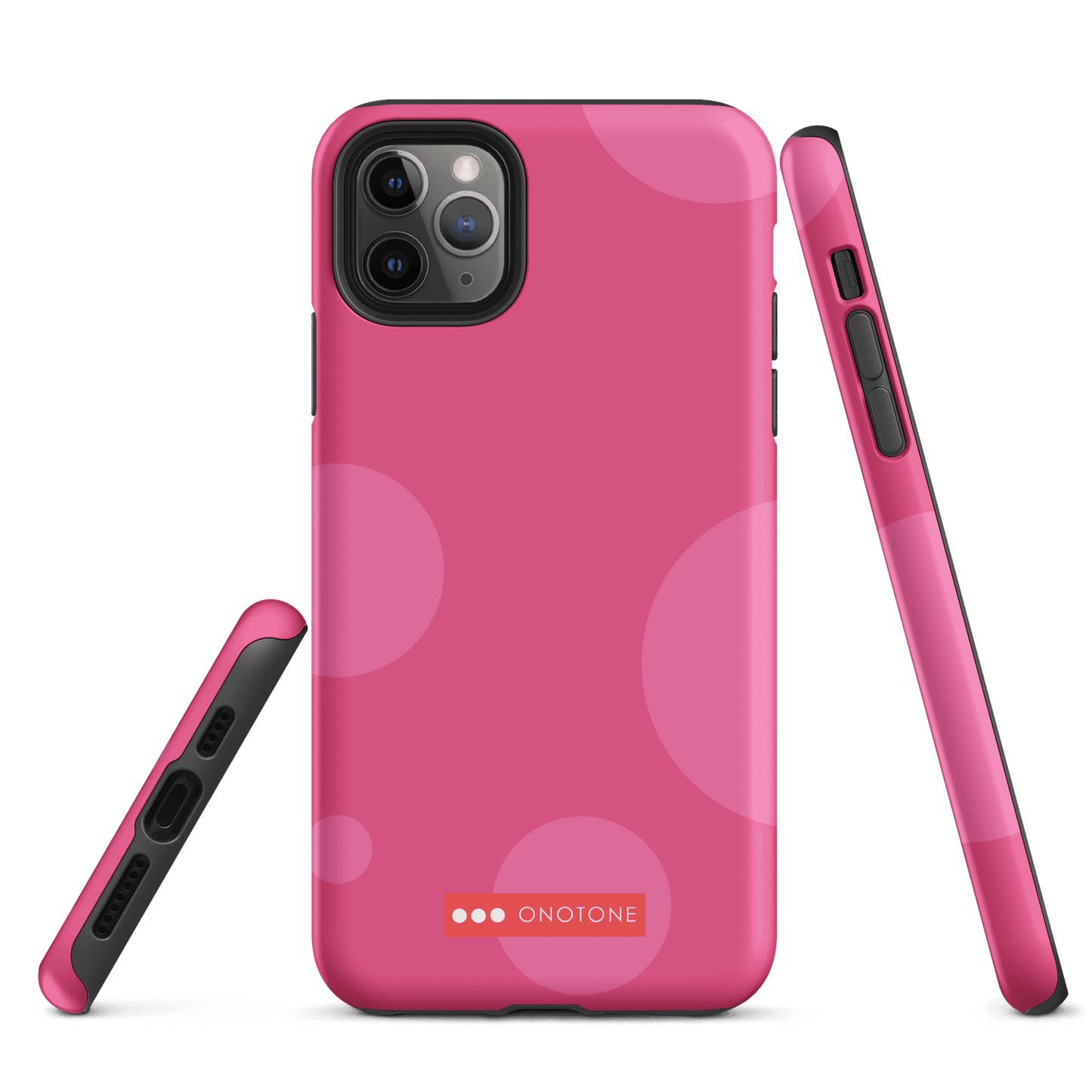 Dual Layer pink modern iPhone® Case ( MD-1729)