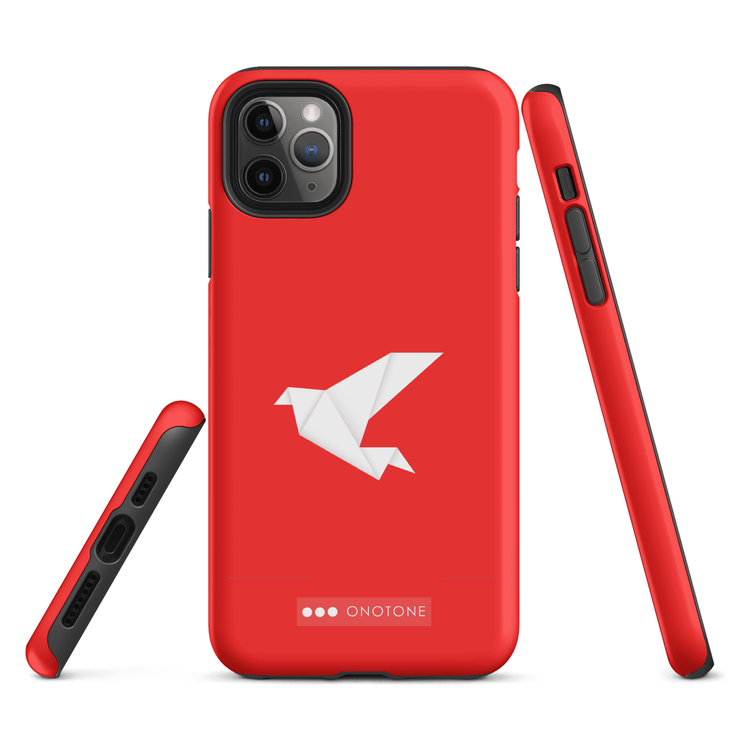 Dual Layer red modern iPhone® Case ( MD-1449)