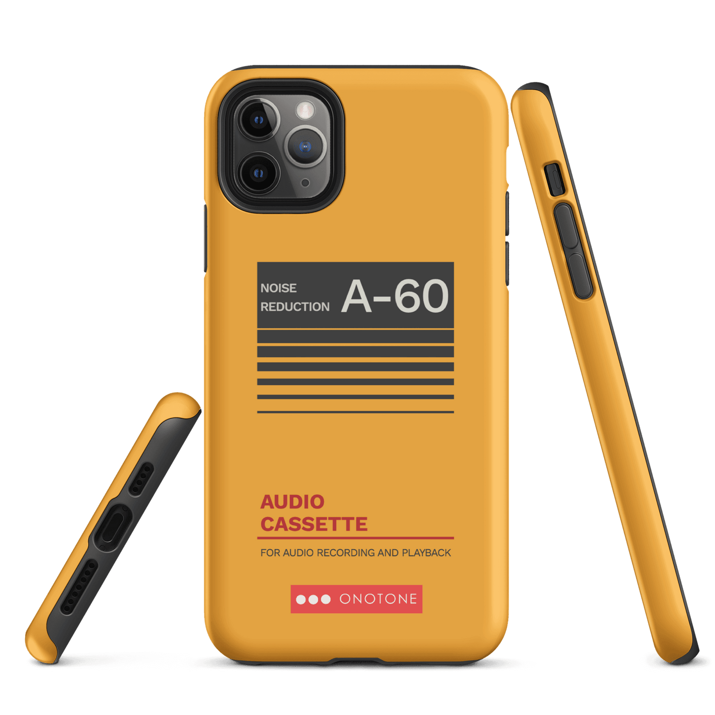 Dual Layer audio casette modern iPhone® Case ( MD-1225)