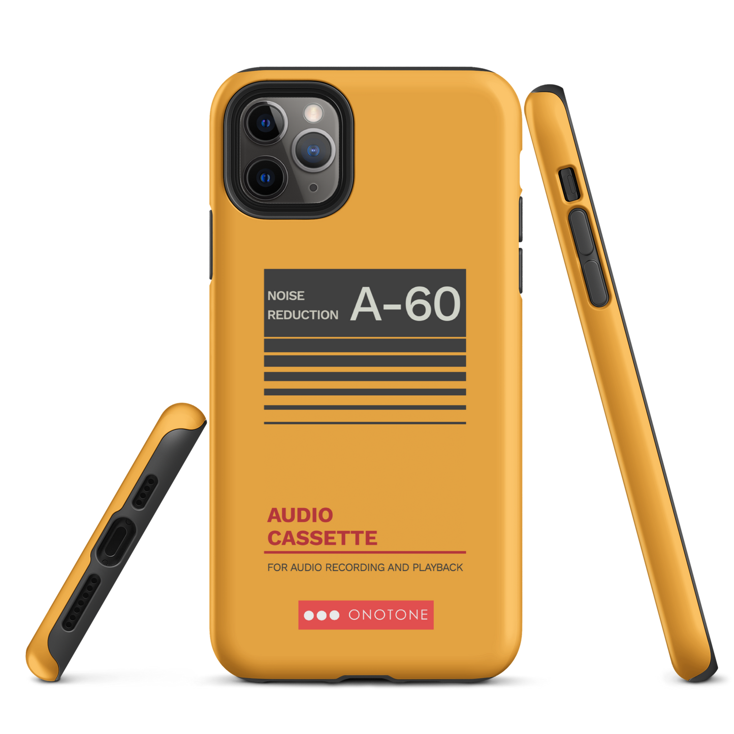 Dual Layer audio casette modern iPhone® Case